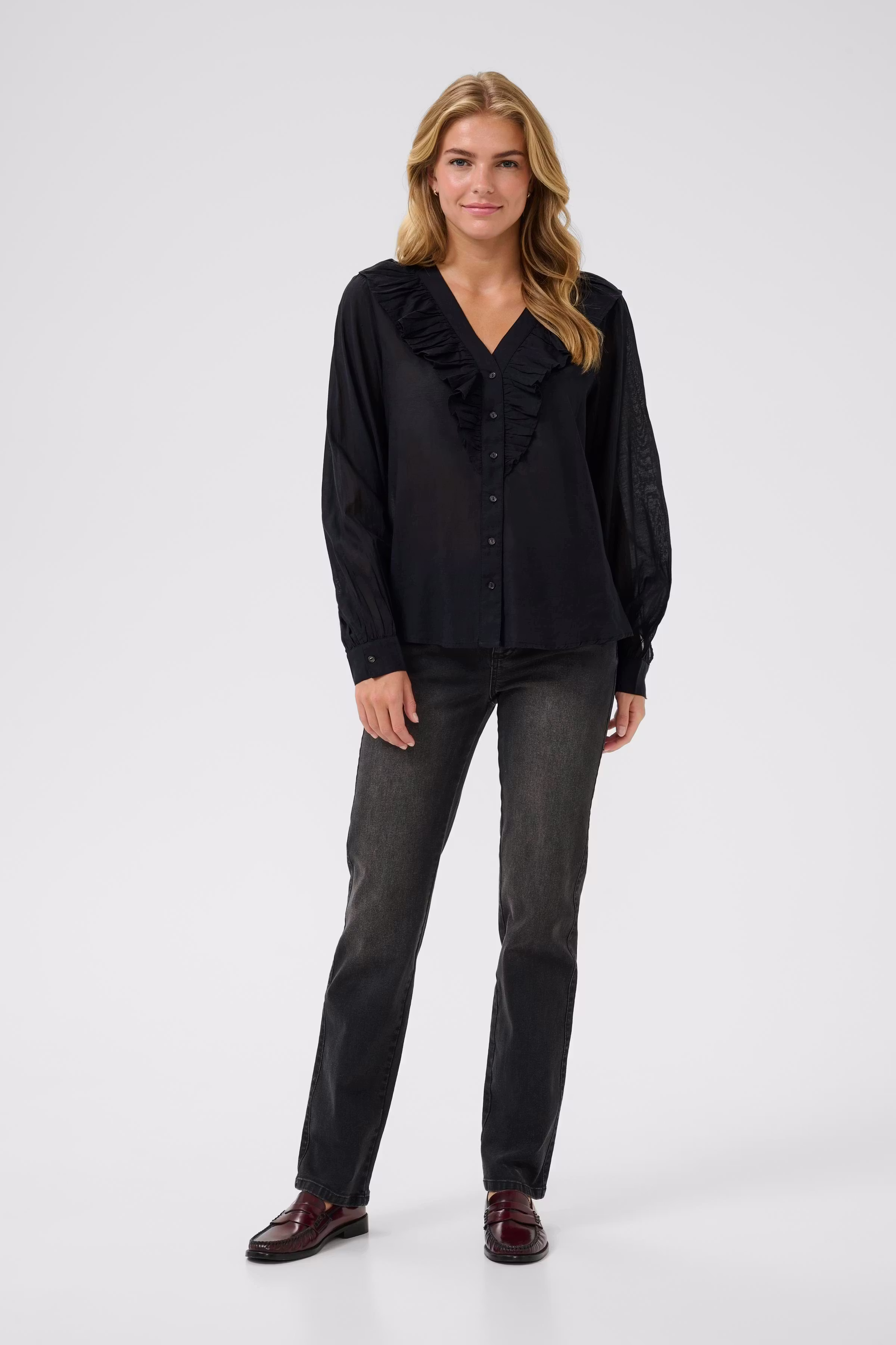 KAlane Bluse LOOKBOOK FRONT 10552480-100121