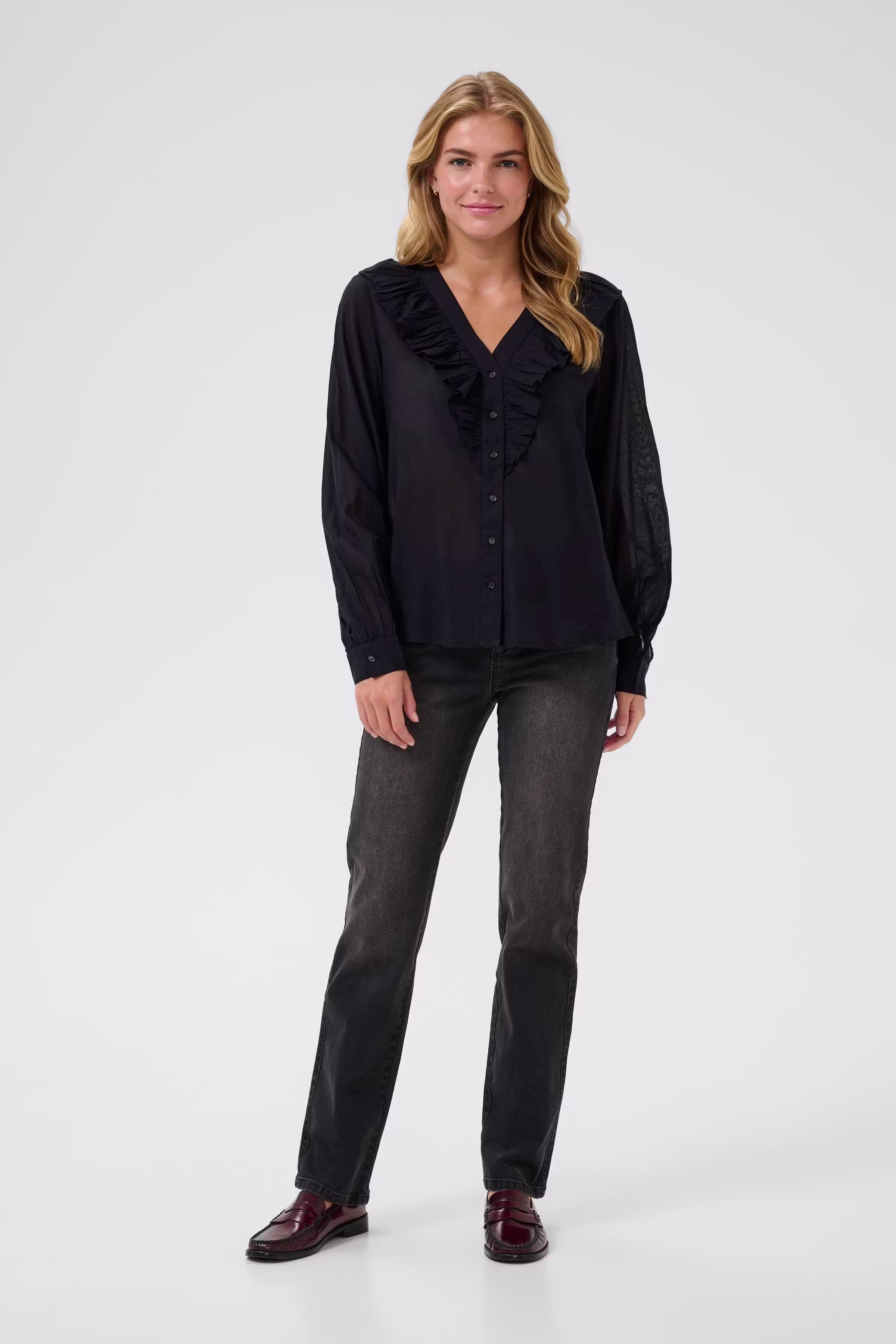 KAlane Bluse LOOKBOOK FRONT 10552480-100121