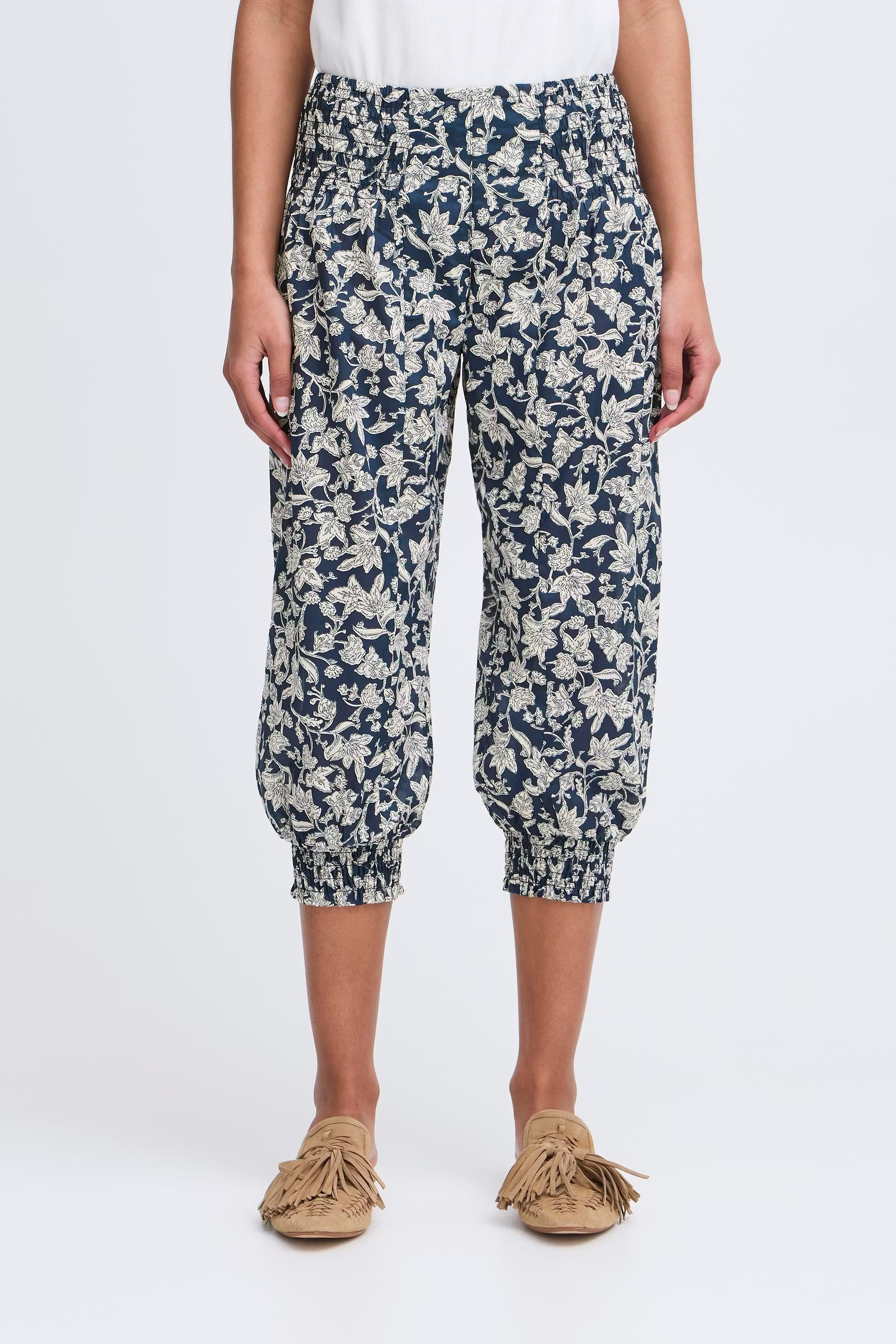 PZJILL Wide Capri Trousers LOOKBOOK FRONT 50200339-205181