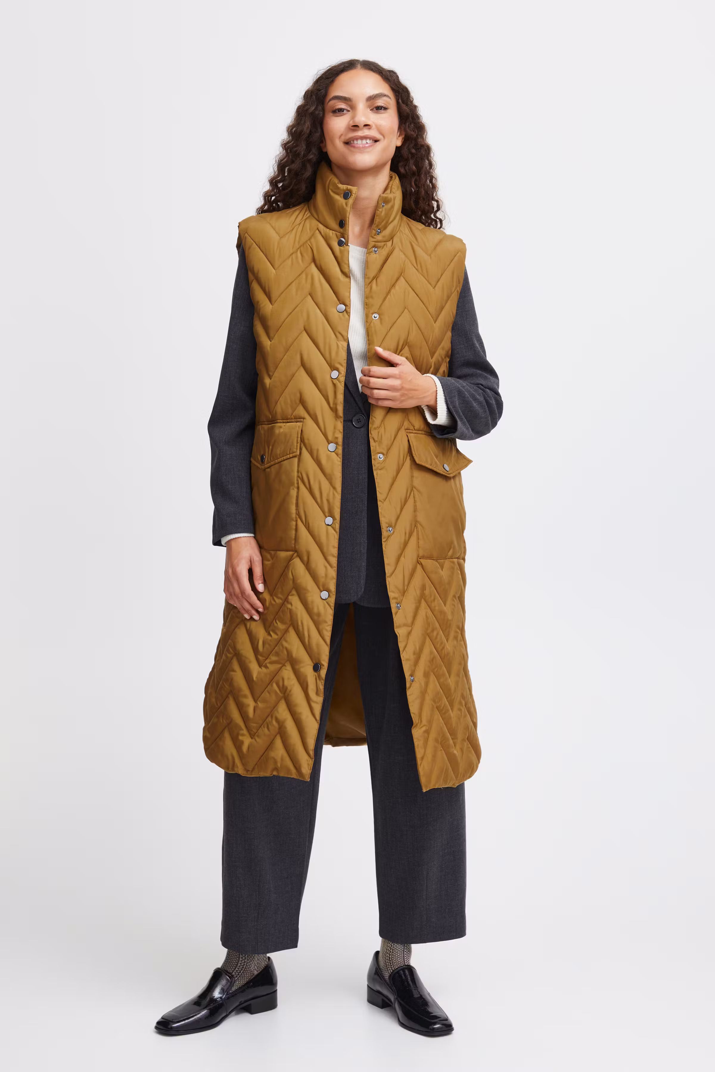 BYAMAXA Vest bovenkleding LOOKBOOK FRONT 20815109-170935