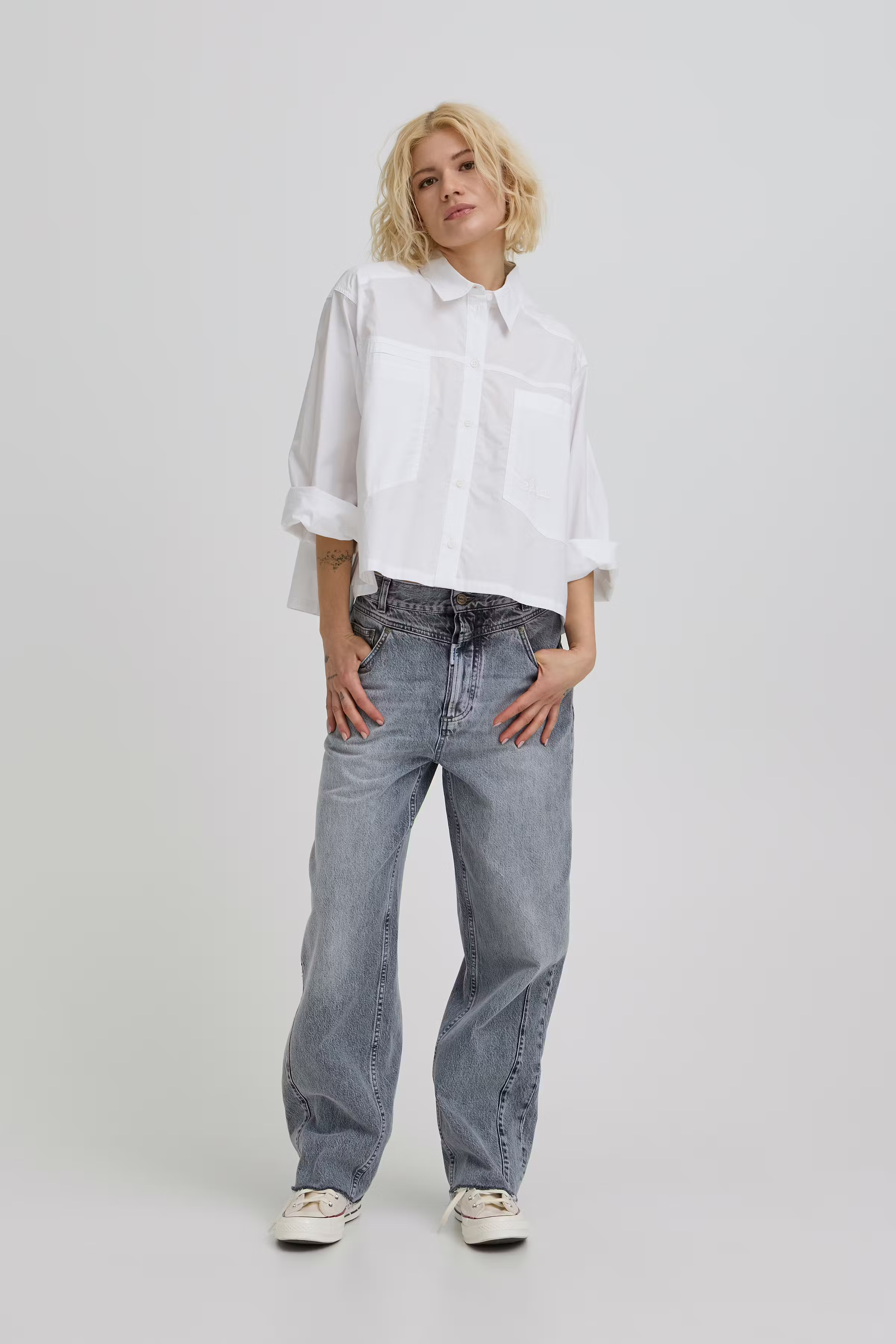 BAPAVONE Skjorte LOOKBOOK FRONT 50405268-114800