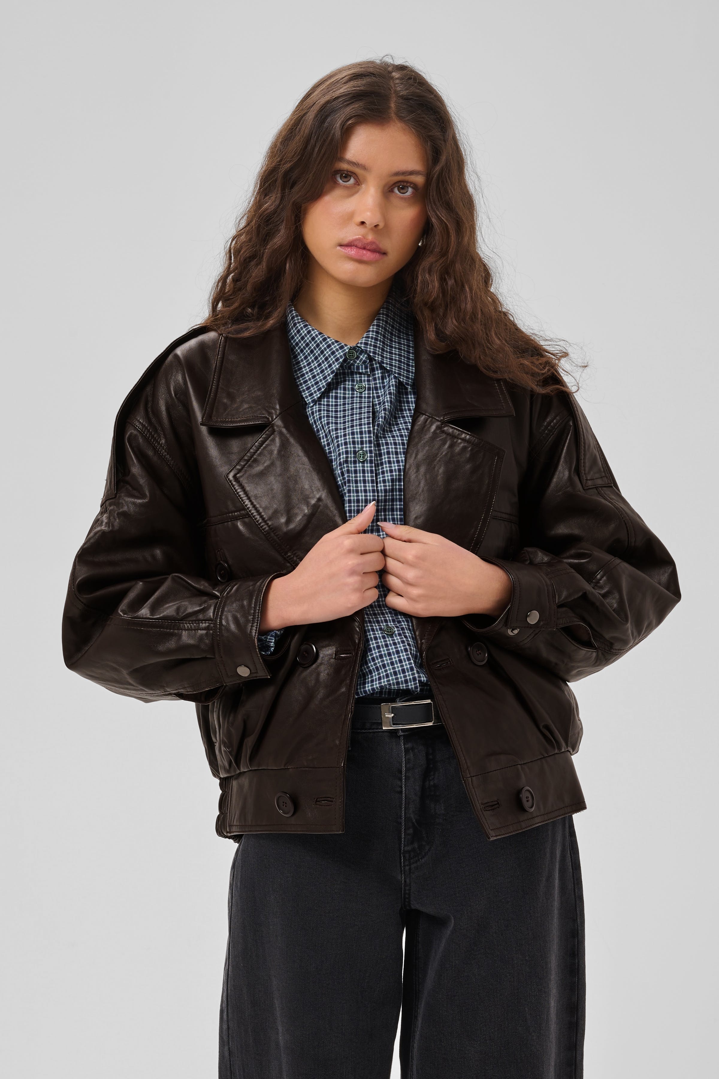 JackieMW Skinnjacka LOOKBOOK FRONT 10705104-190840