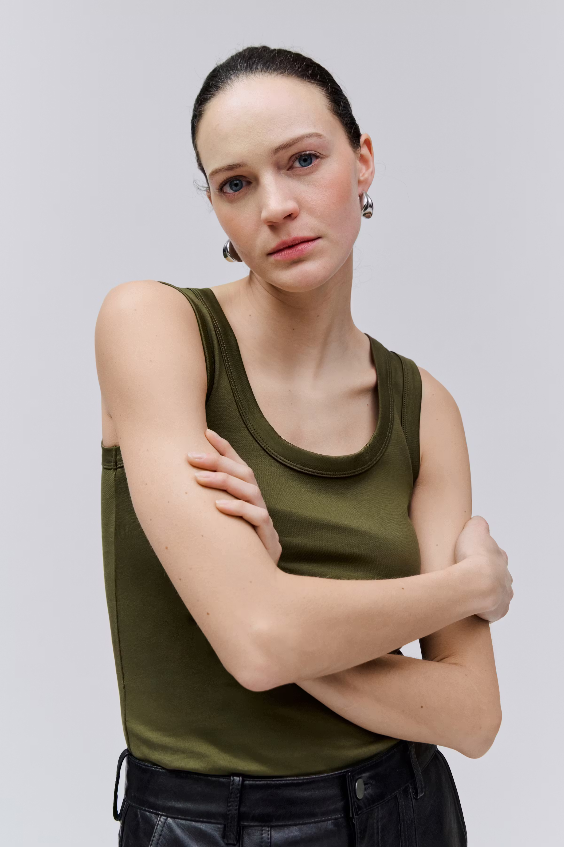 IOFRANCA T-shirt LOOKBOOK FRONT 30600611-GR519