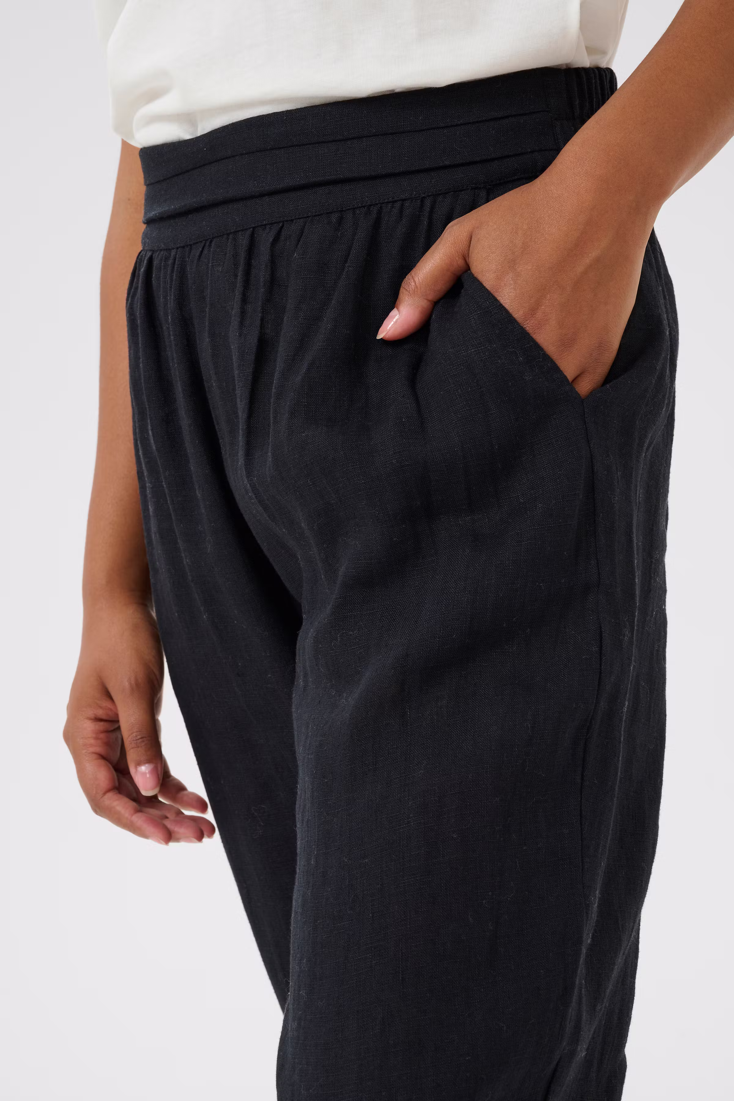 CRBellis Linen trousers LOOKBOOK DETAIL 10613505-100120