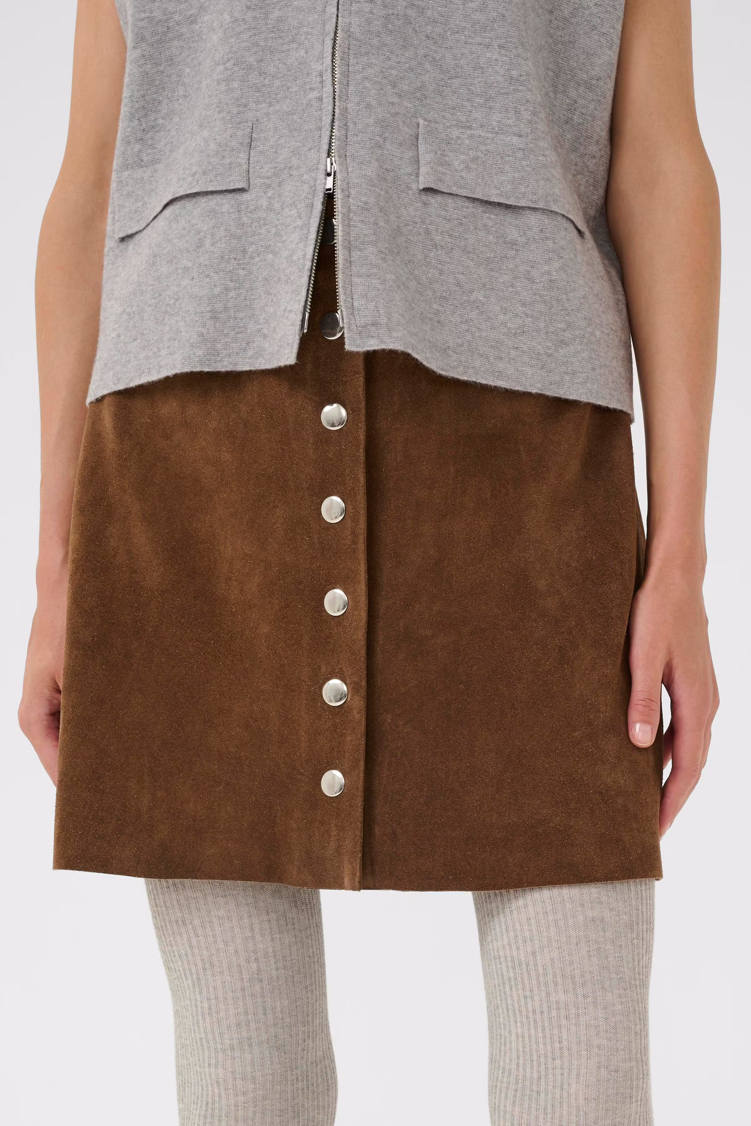 KBEbba Ruskindsnederdel LOOKBOOK FRONT 10105861-181124