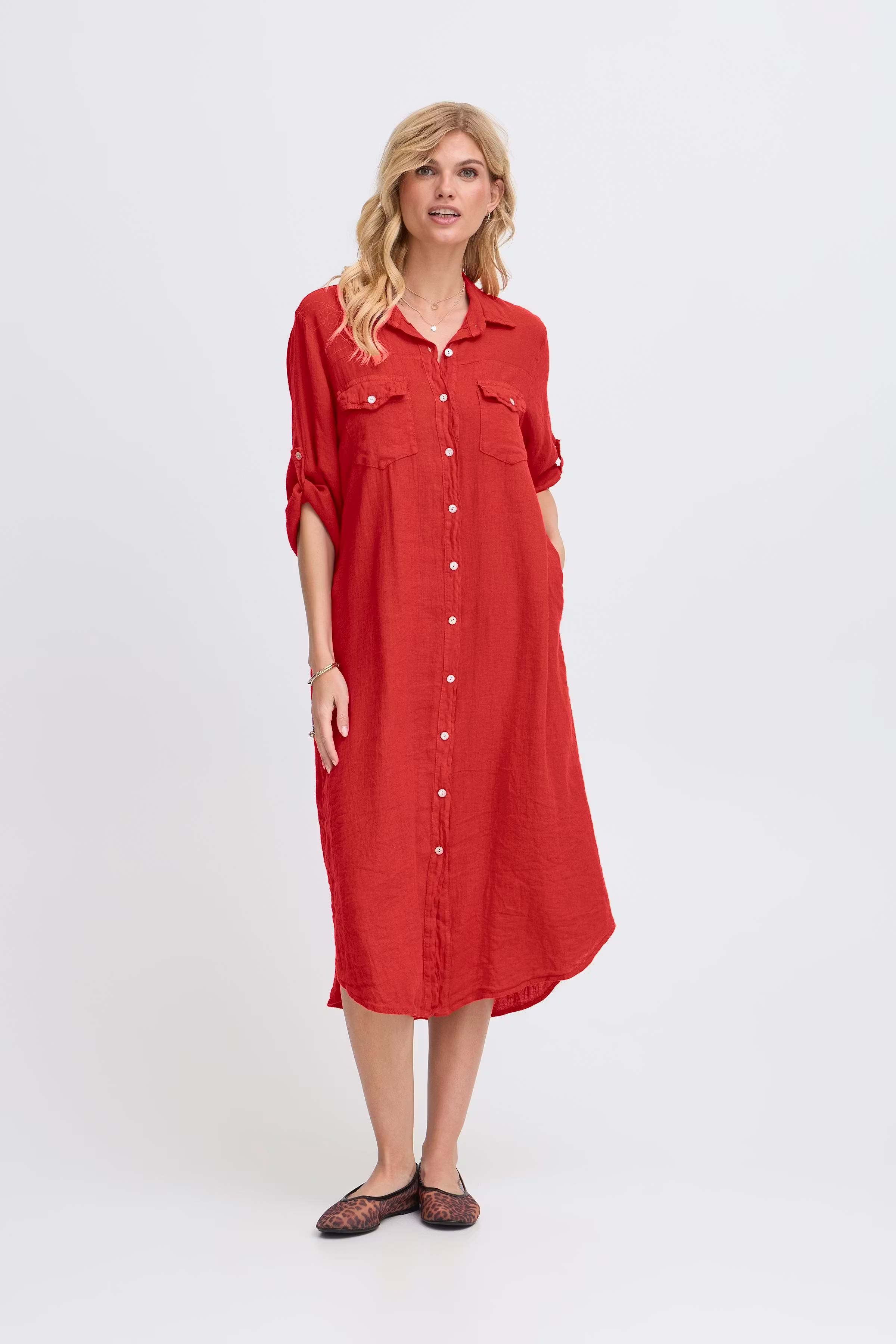 SBFONTANELLE Kjole LOOKBOOK FRONT 22101043-191664