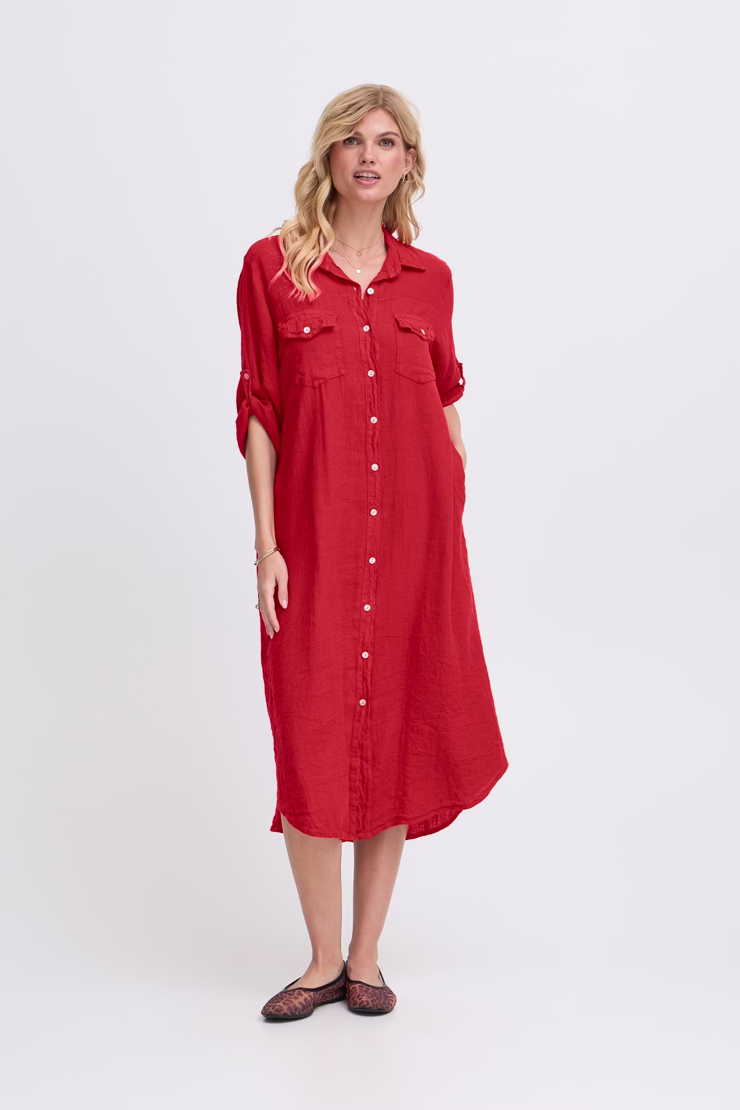 SBFONTANELLE Kjole LOOKBOOK FRONT 22101043-191664
