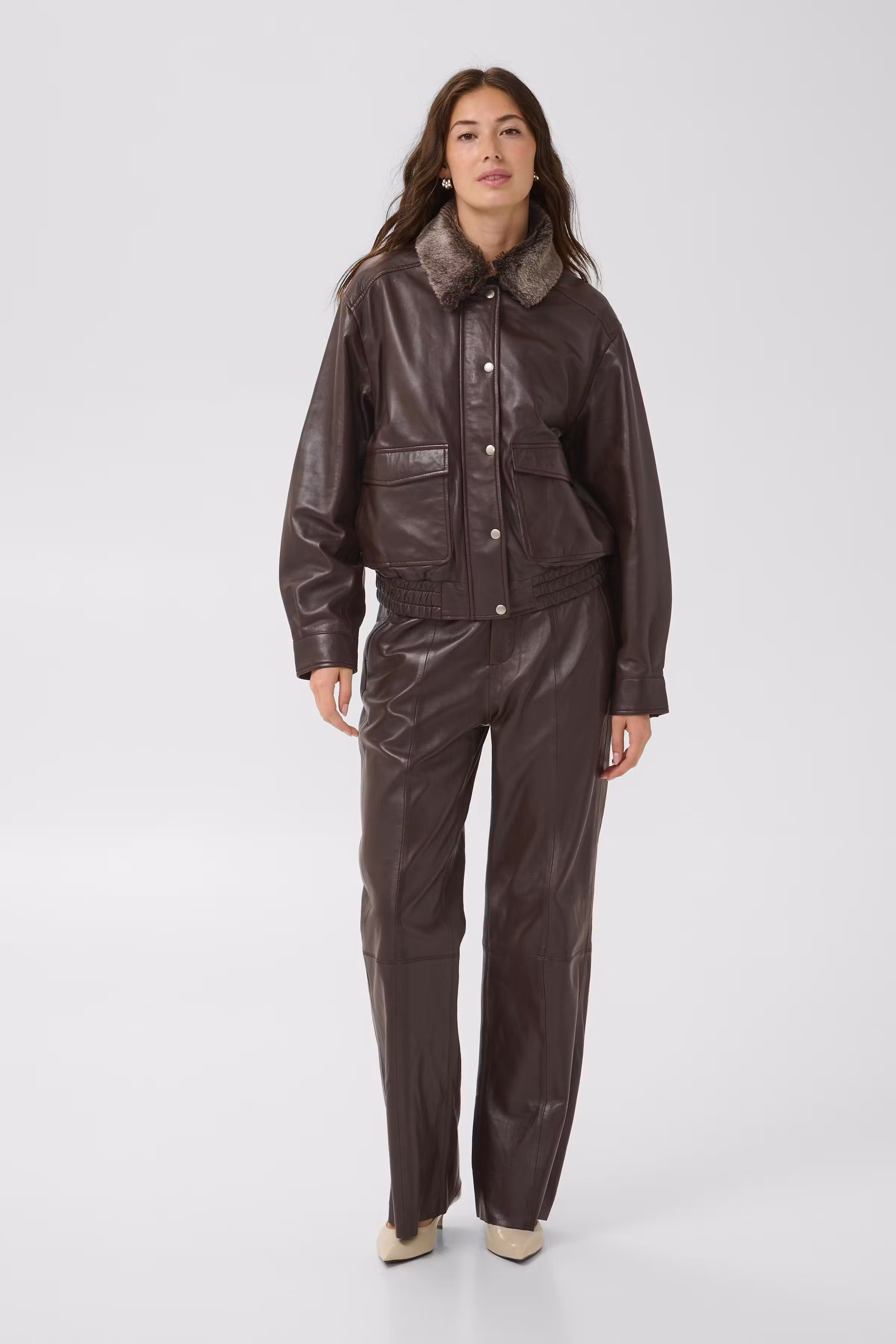 CUBORGNY Læderjakke LOOKBOOK FRONT 50114183-190915