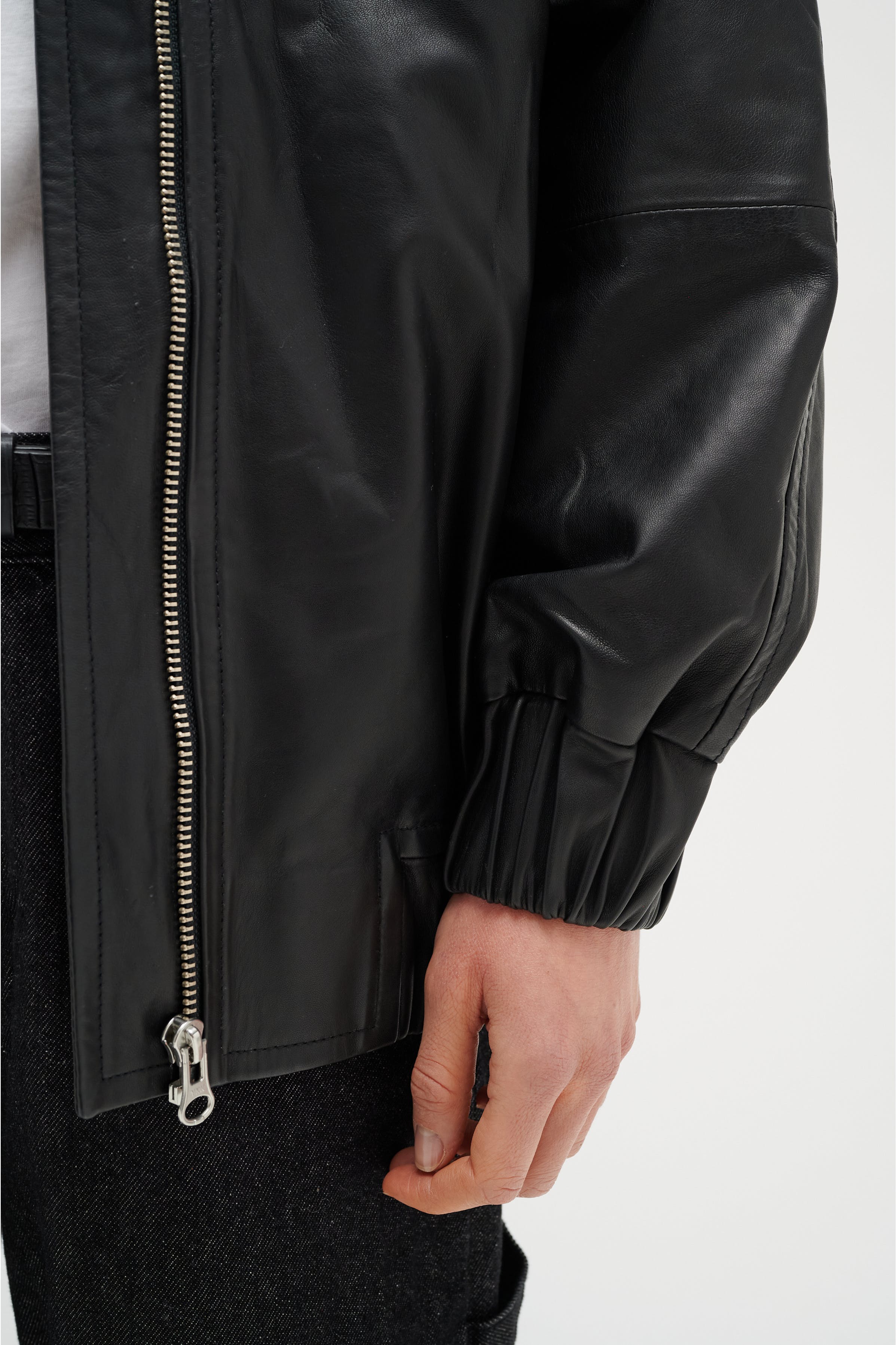 BelukaIW Læder Bomber LOOKBOOK DETAIL 30108923-194008