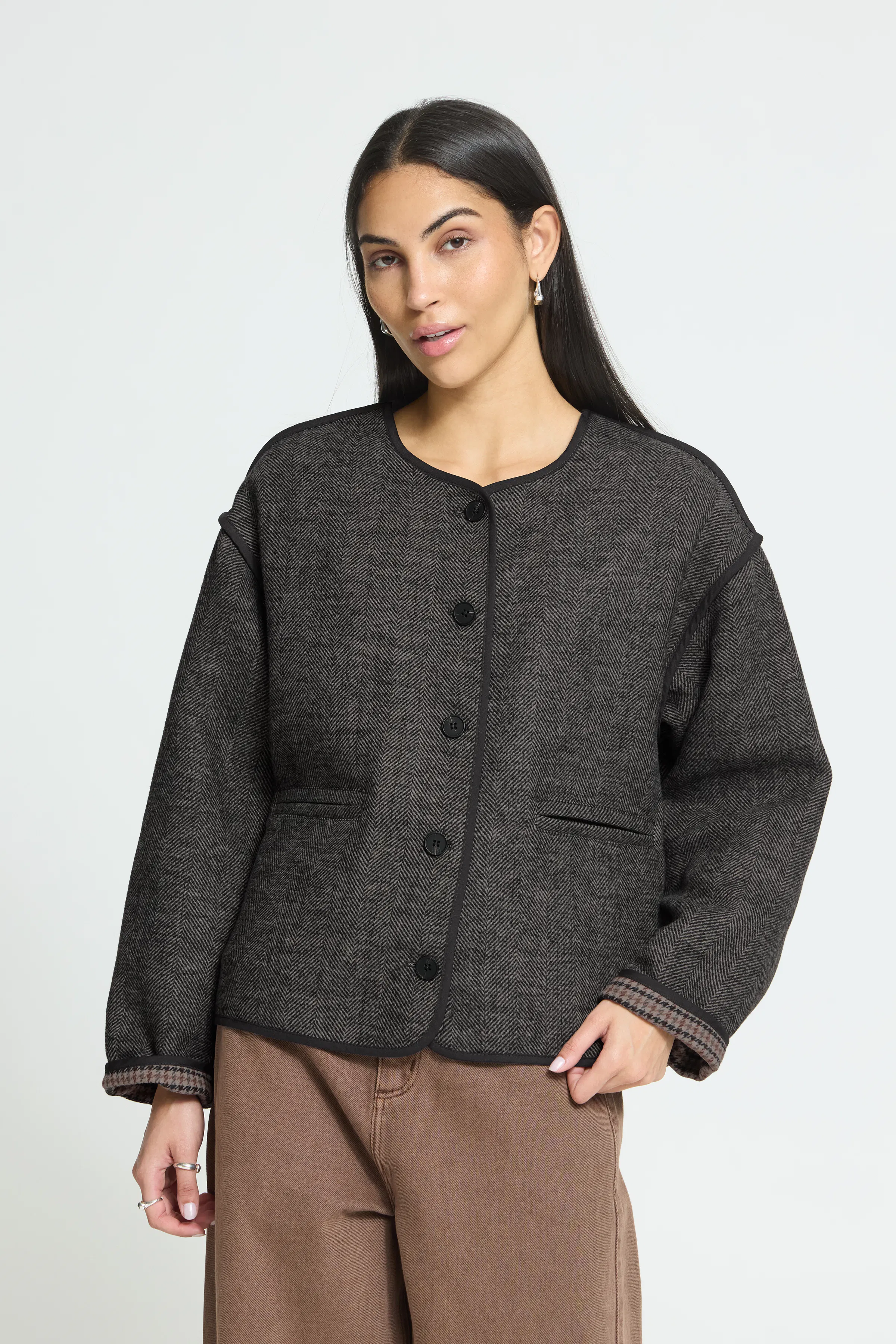 IHFRAVA Overtøj LOOKBOOK FRONT 20126701-900012642