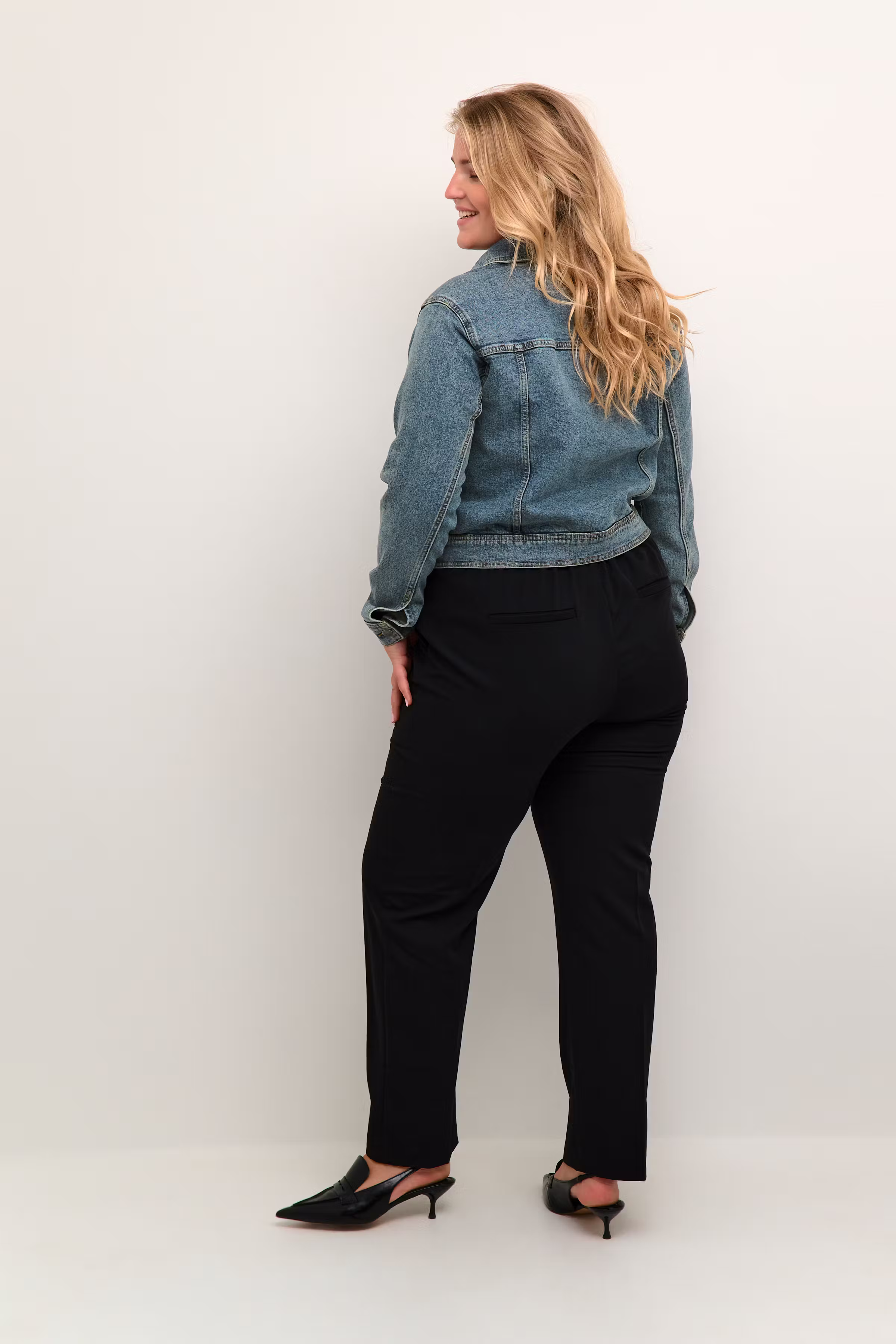 KCdiana Casual Denim Jacket LOOKBOOK BACK 10582000-100166