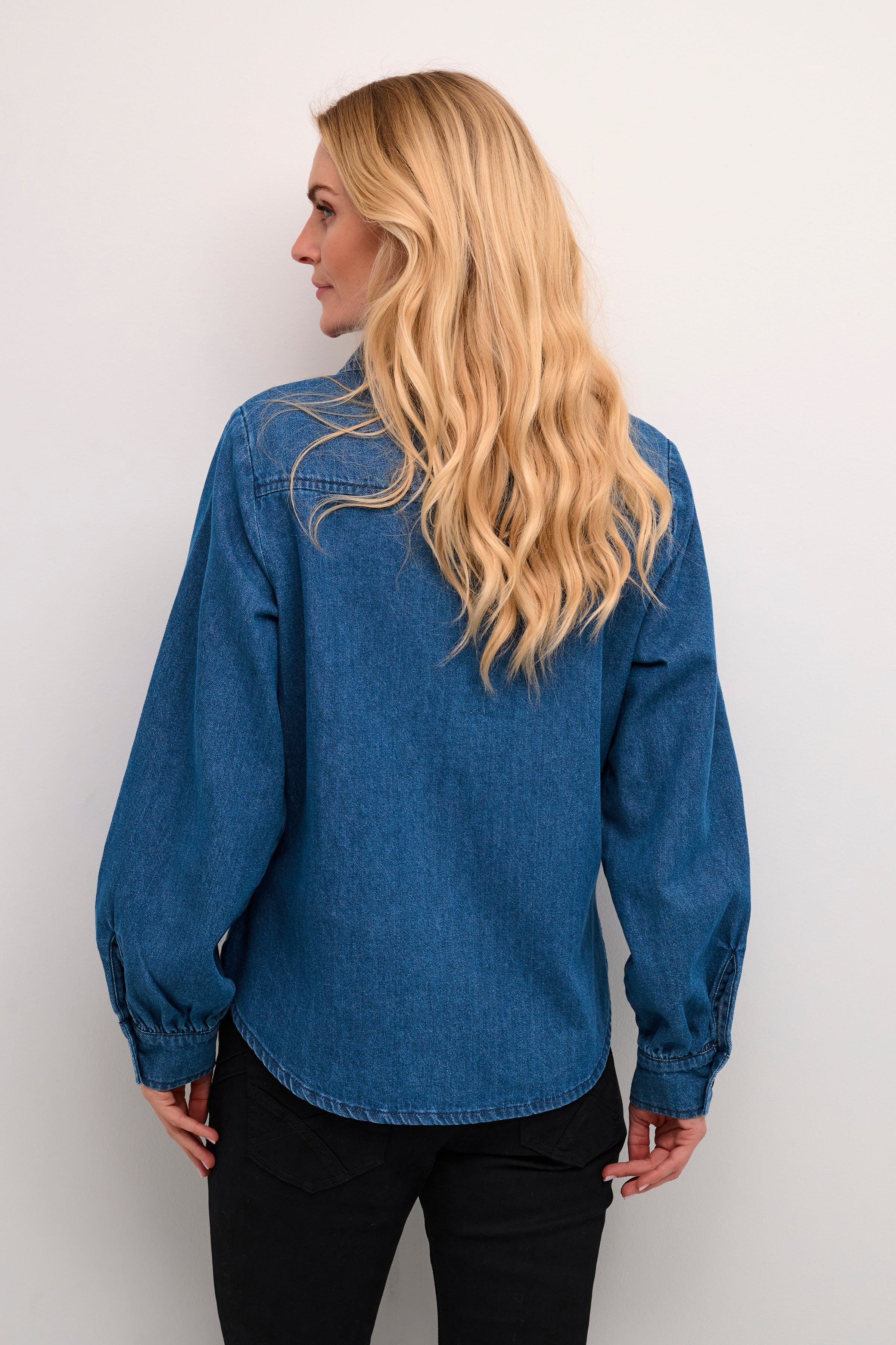 CRGerta Denimskjorte LOOKBOOK BACK 10612862-106412