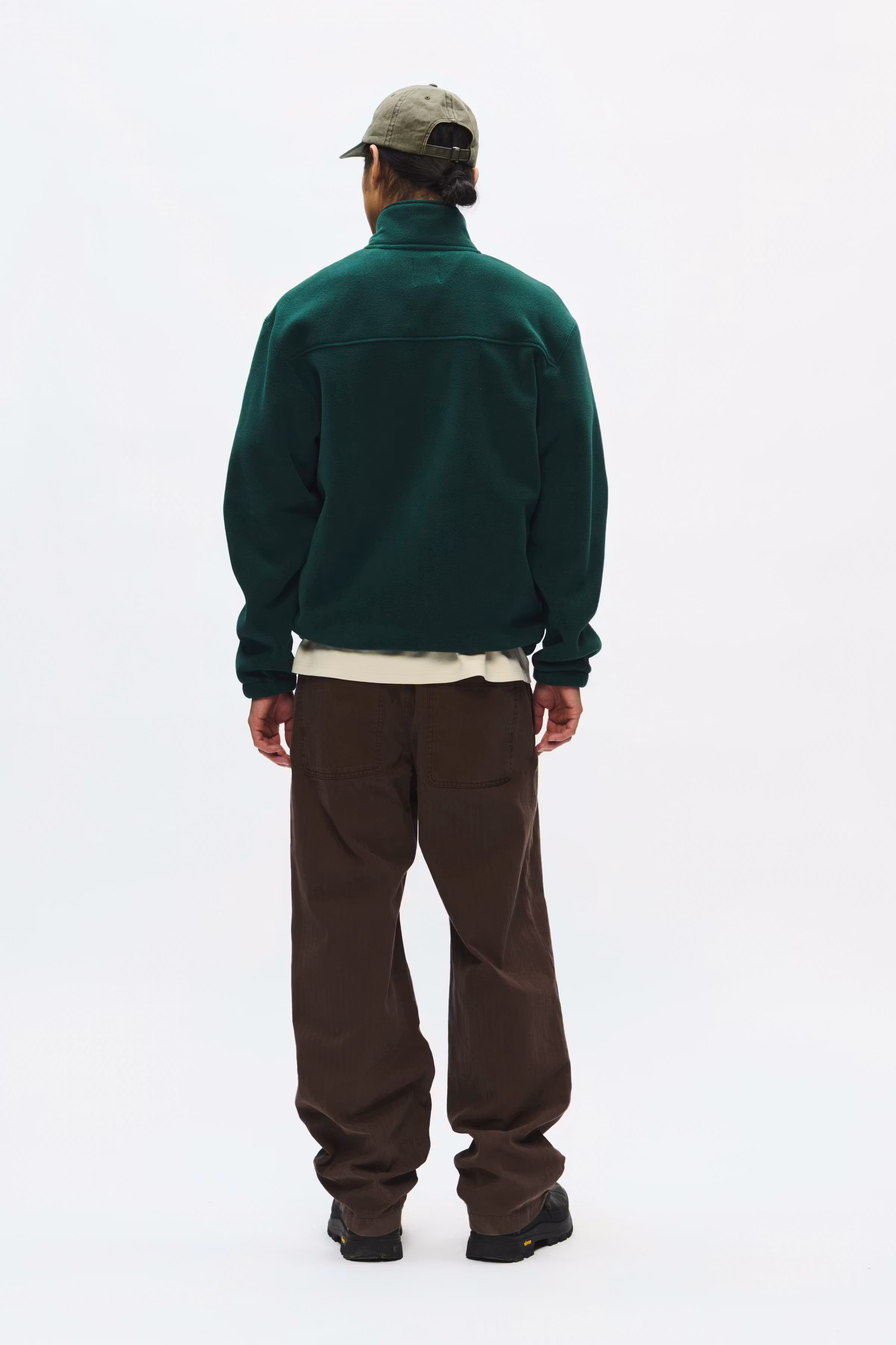 WWMitchel Fleece Jacke LOOKBOOK BACK 30252236-195320