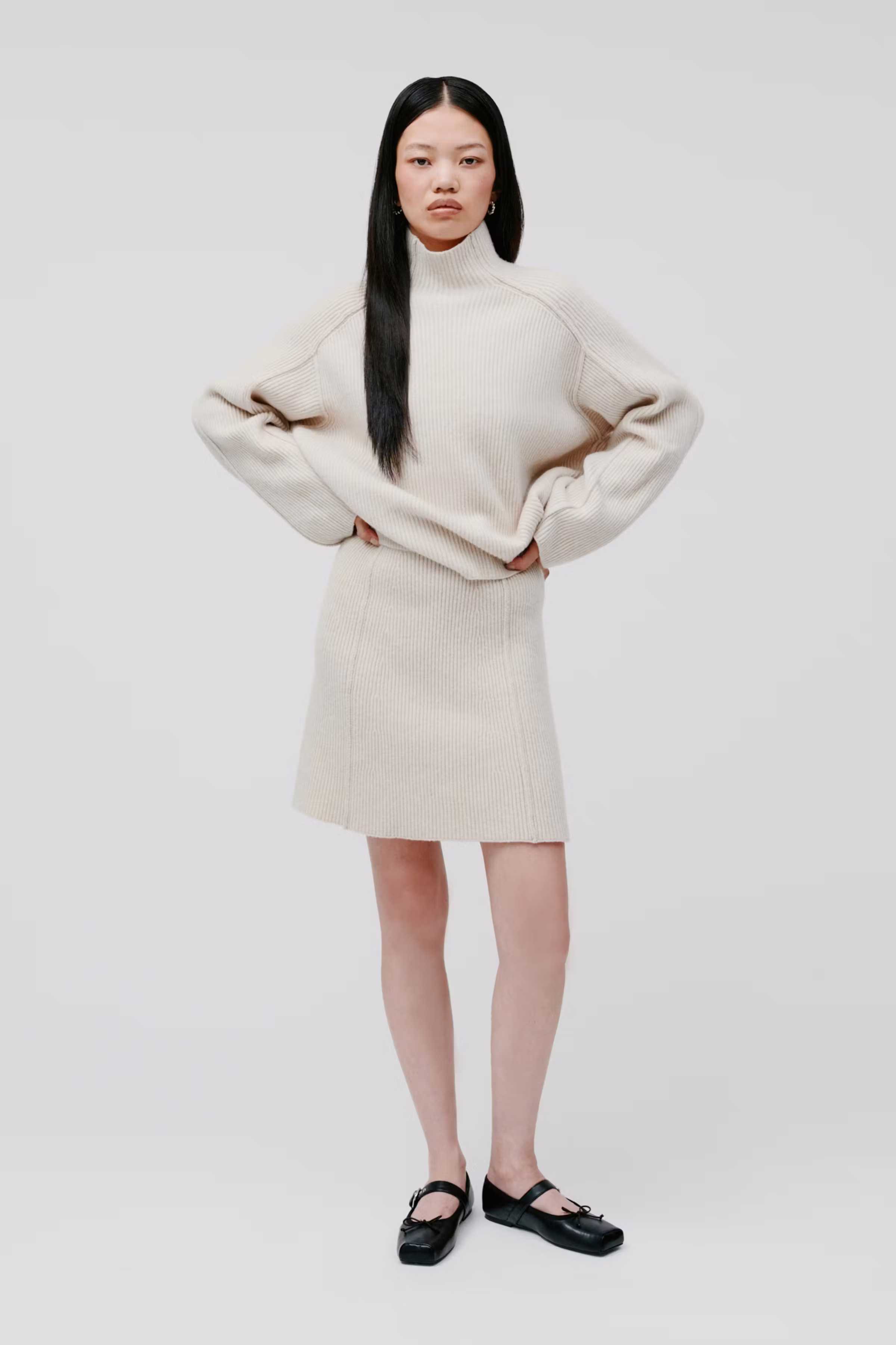 KEENA Skirt LOOKBOOK FRONT 30600601-BE456