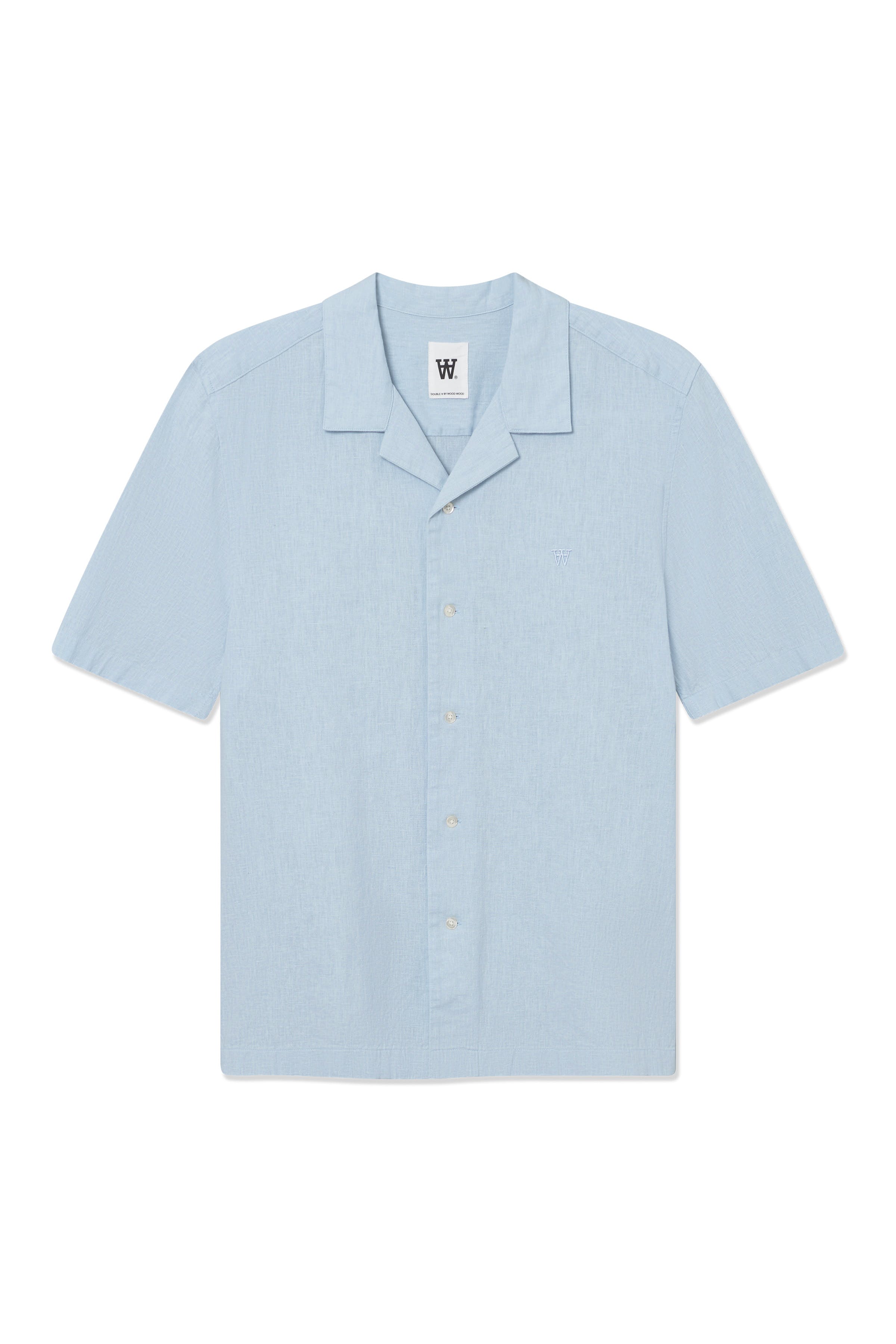 WWaaron Linen Shirt PACK FRONT 30251403-144112