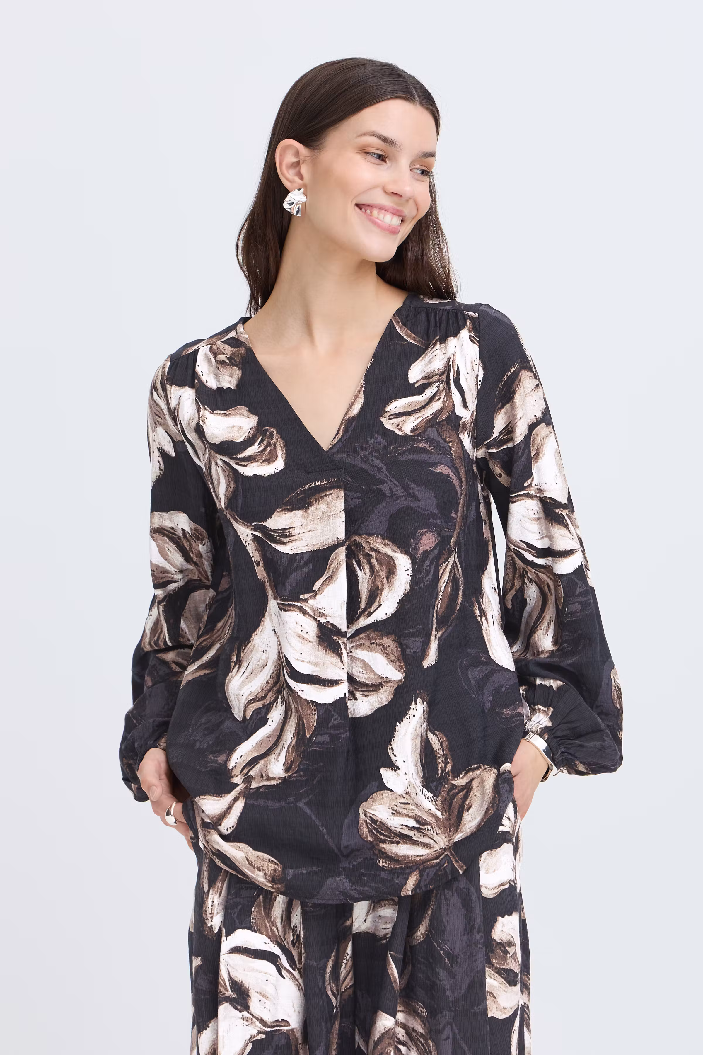 FRARIANA Bluse LOOKBOOK FRONT 20614542-900013980