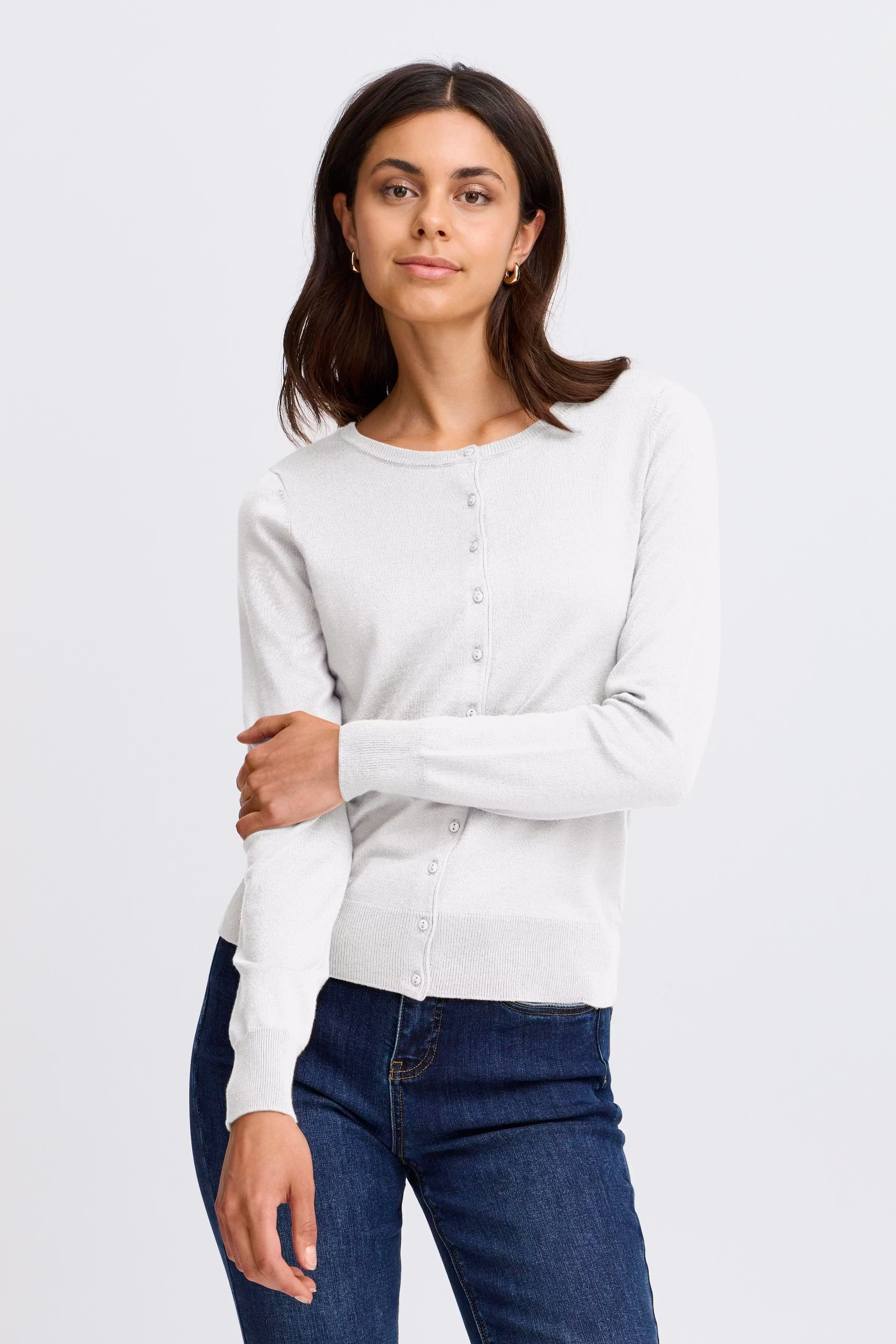 FRZUBASIC Cardigan LOOKBOOK FRONT 20604187-60010