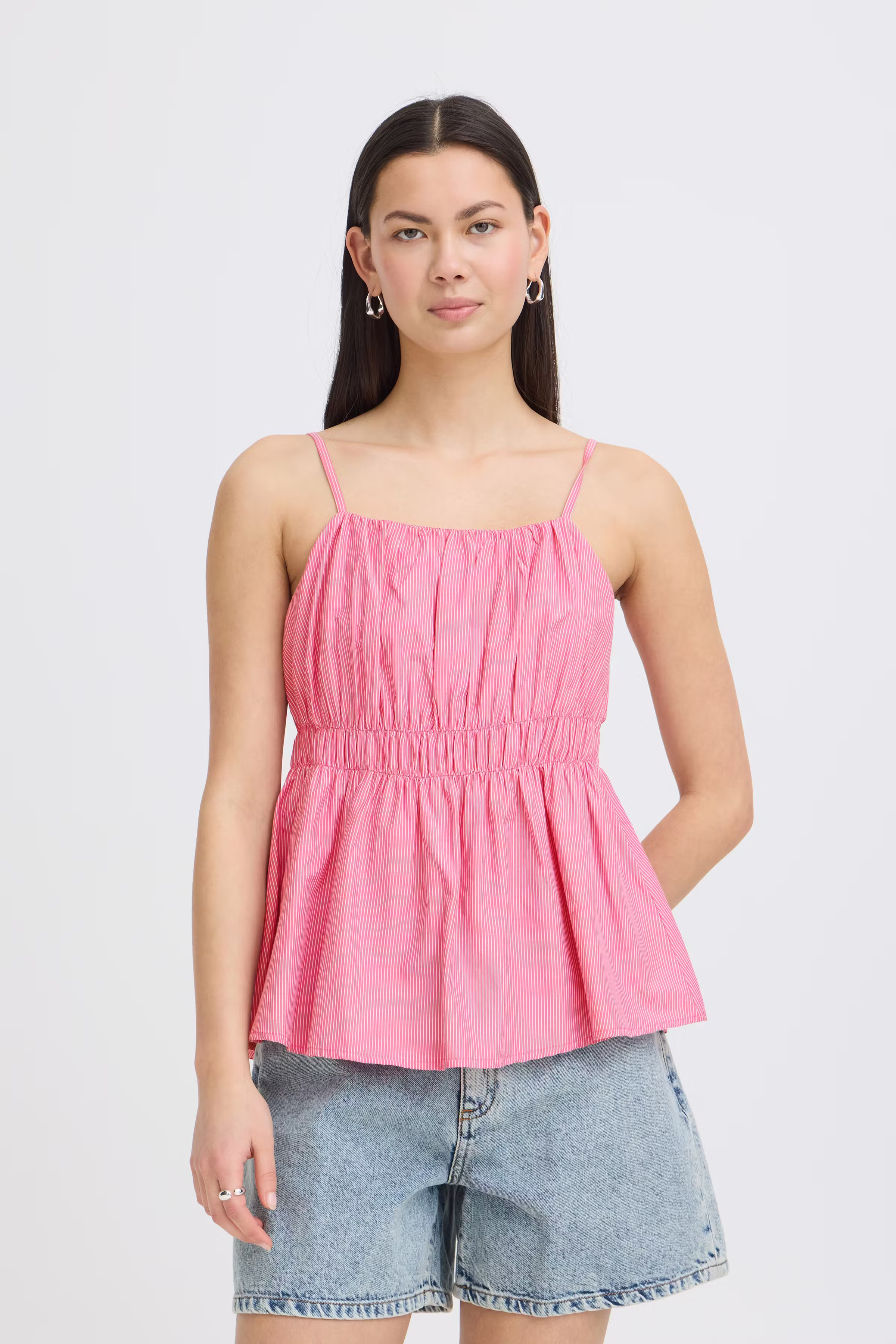 IHFUNDEL Bluse LOOKBOOK FRONT 20125768-182336