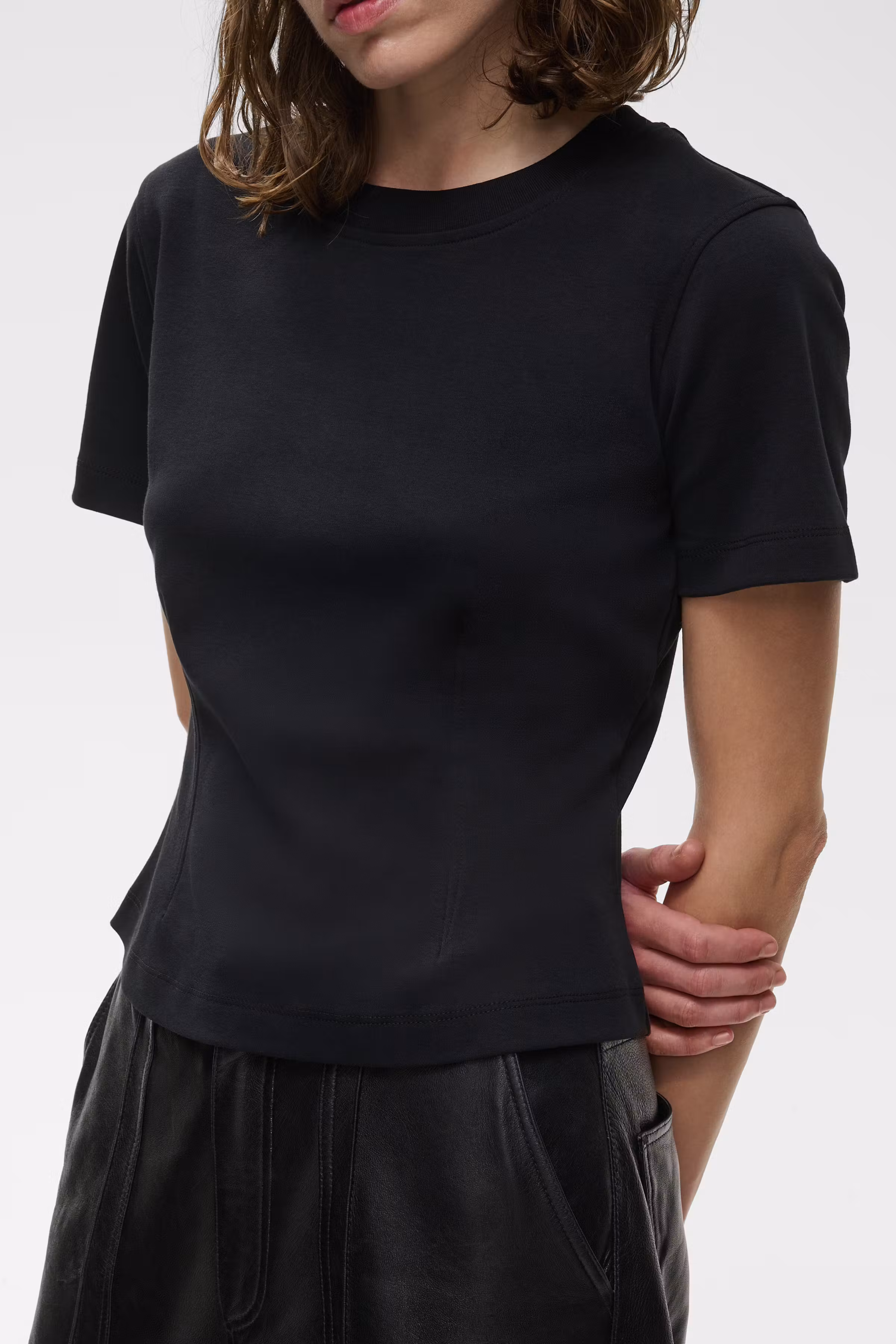 IOFeather T-shirt LOOKBOOK DETAIL 30600115-BK999