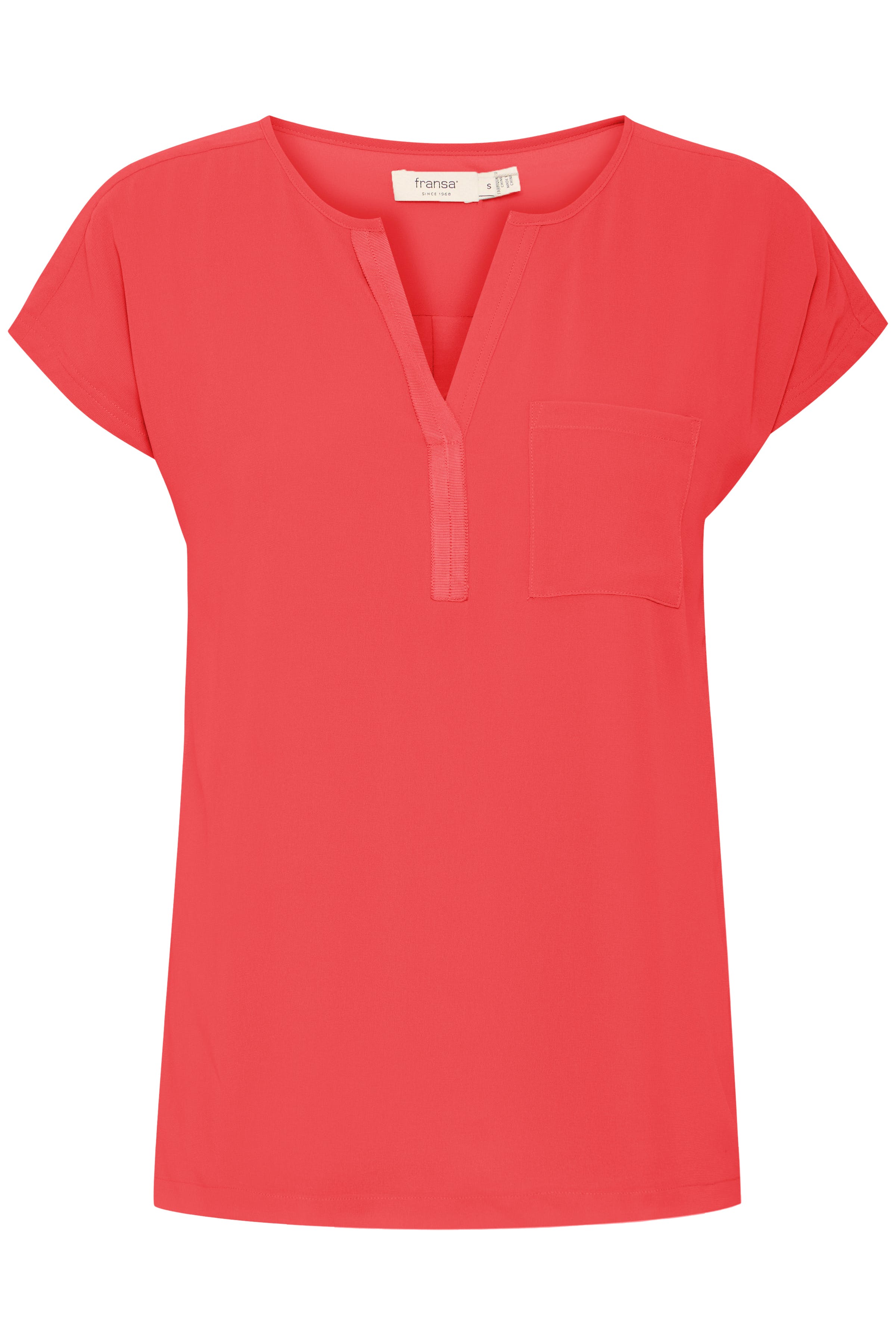 Kortermet bluse PACK FRONT 20603737-60096