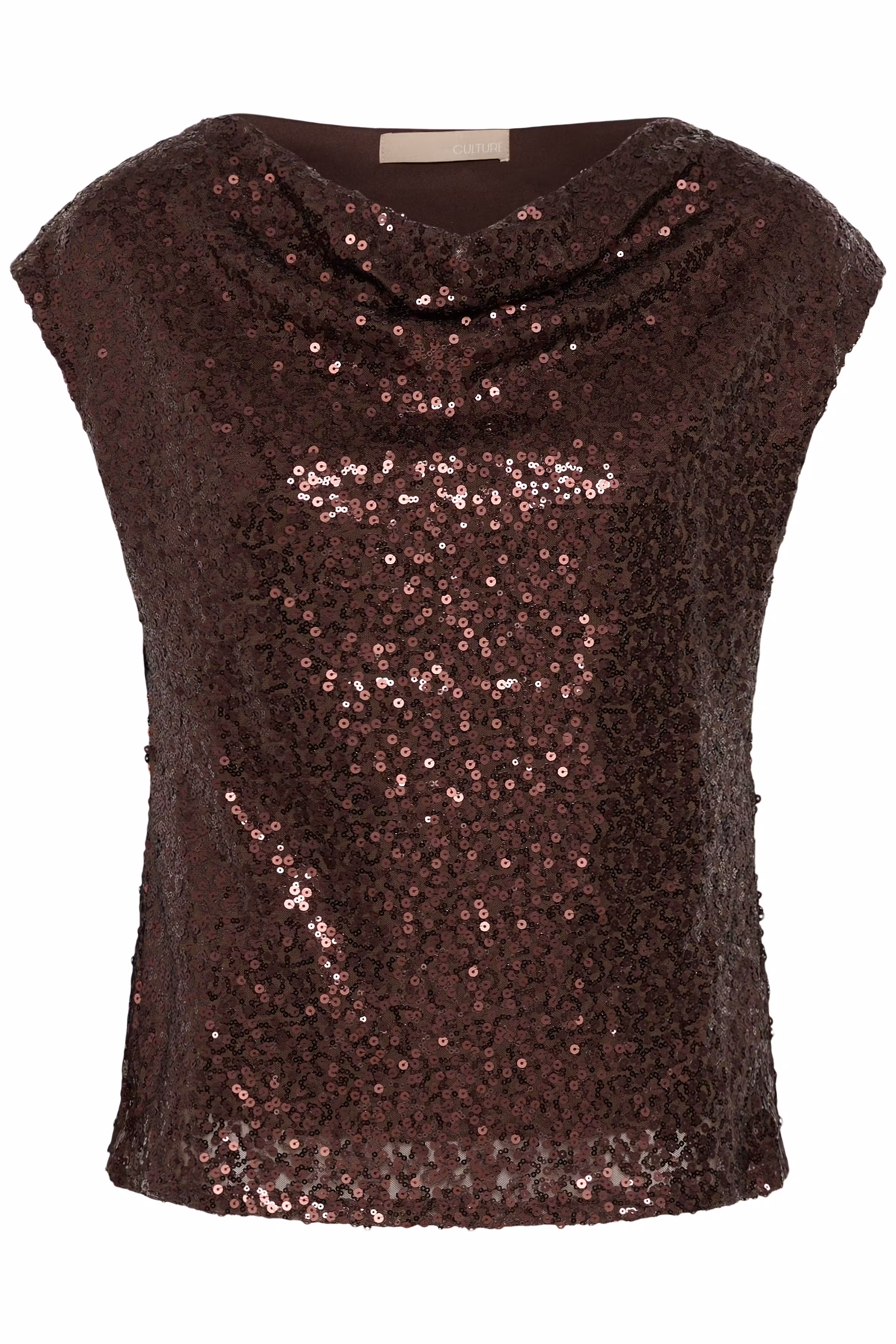 CUNYNNA Sequin top
 PACK FRONT 50114028-190915