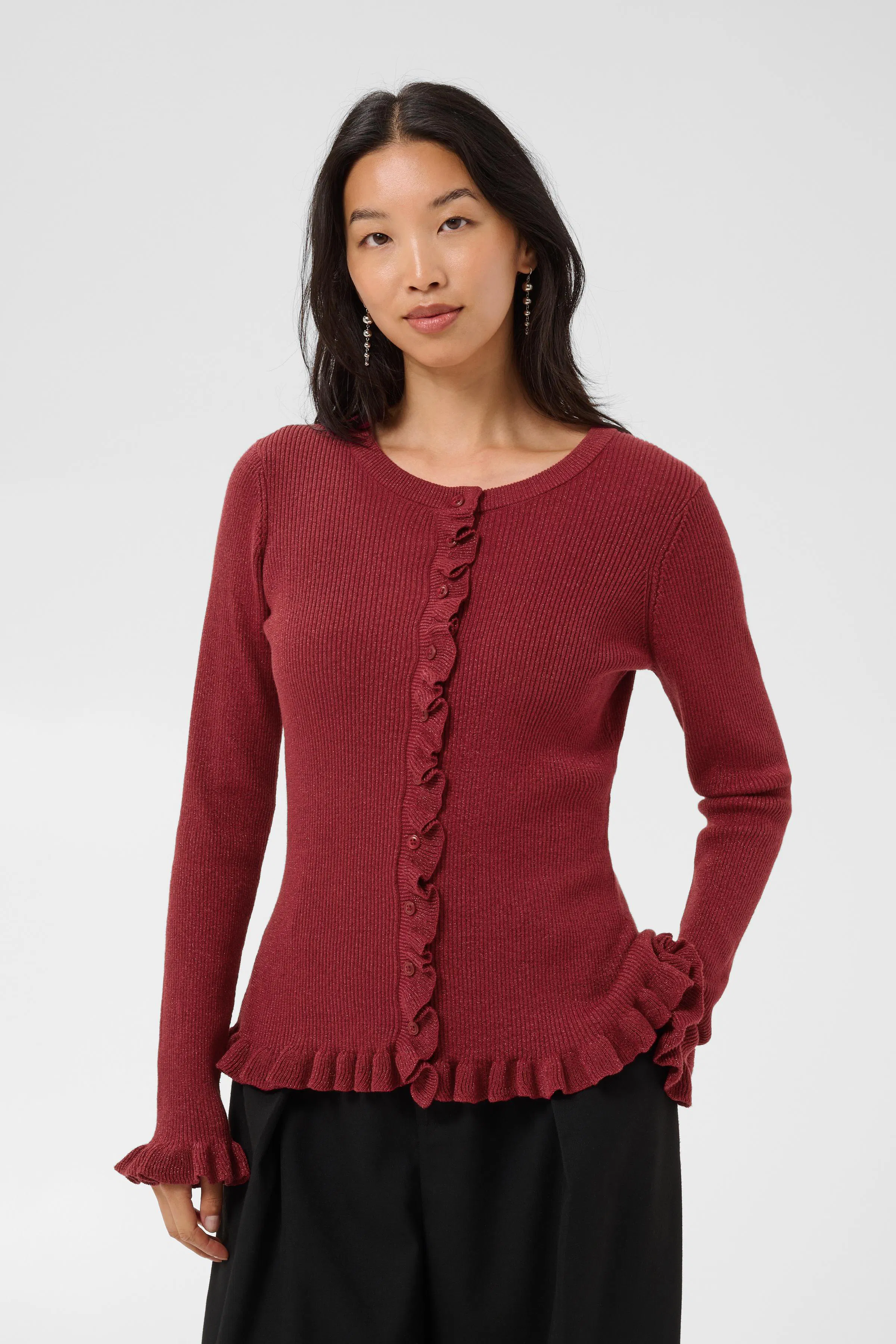 DwalaPW Cardigan LOOKBOOK FRONT 30311100-305575
