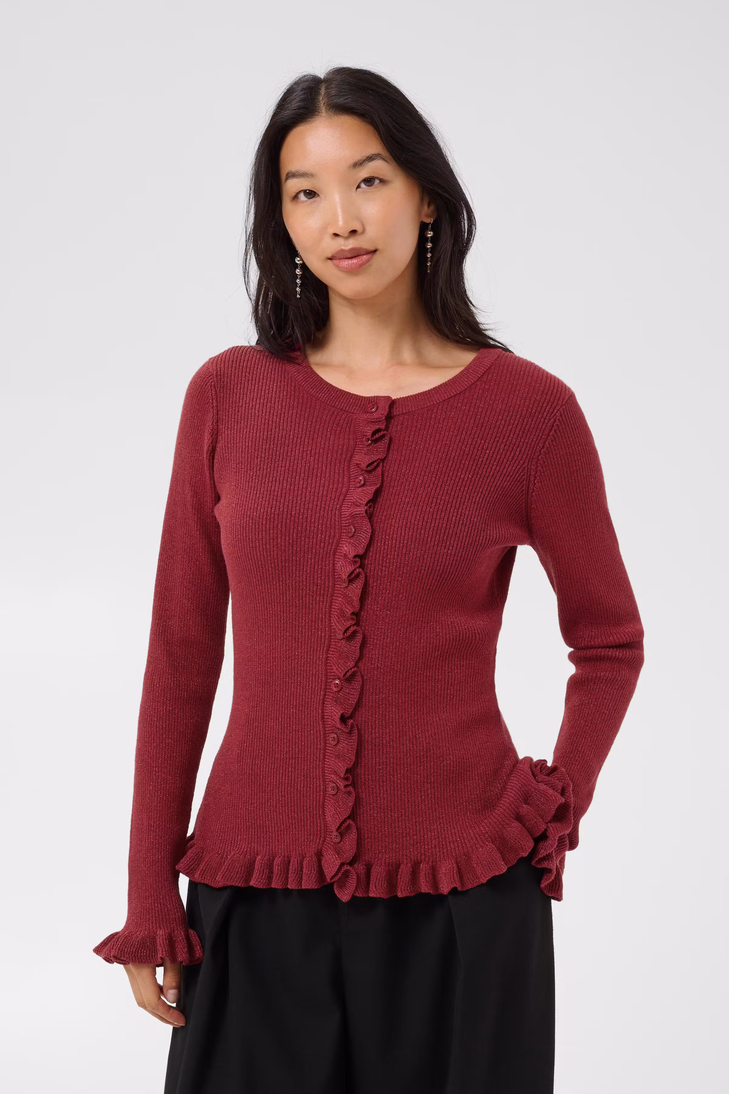 DwalaPW Cardigan LOOKBOOK FRONT 30311100-305575