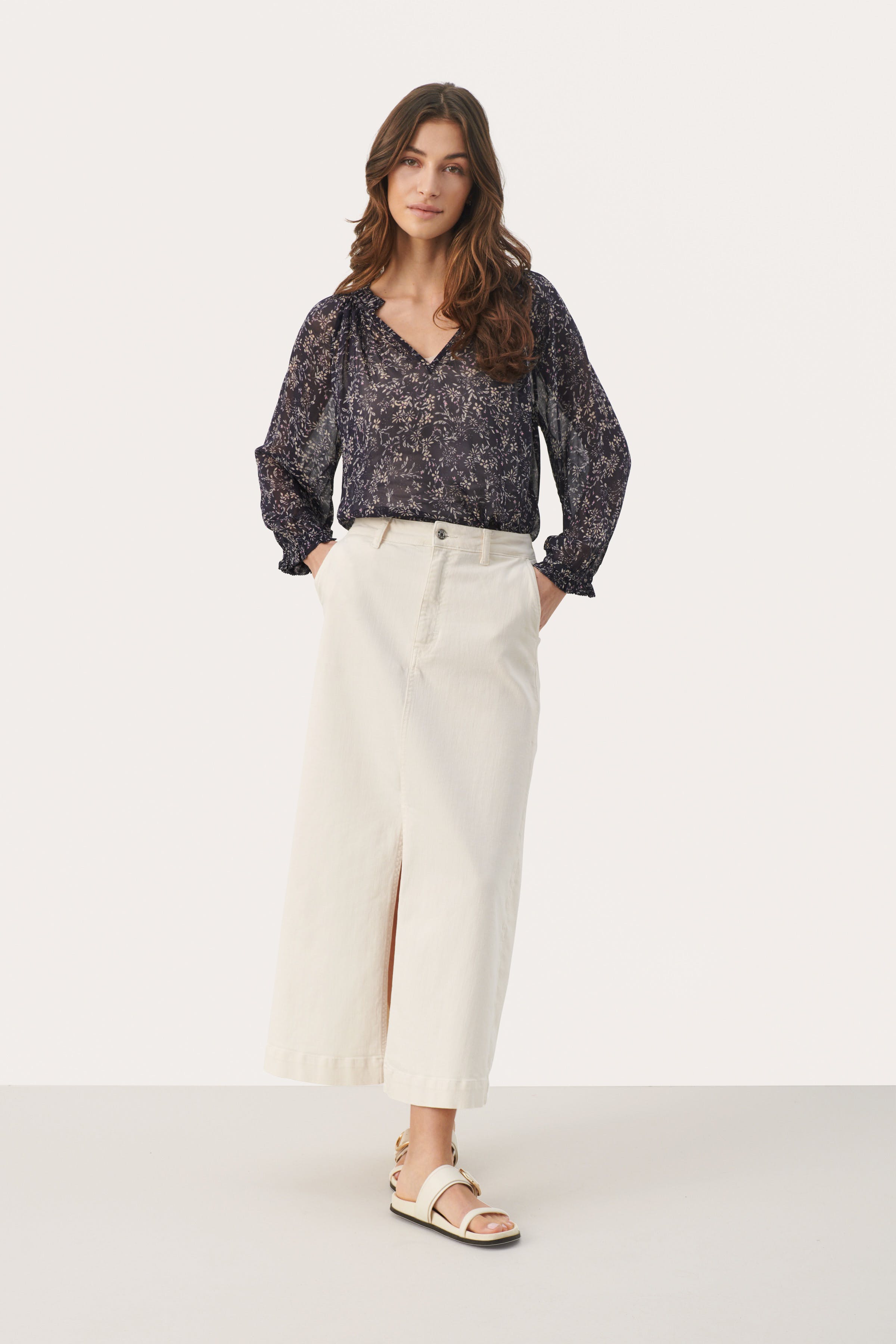 ElsiaPW Bluse LOOKBOOK FRONT 30308415-302739