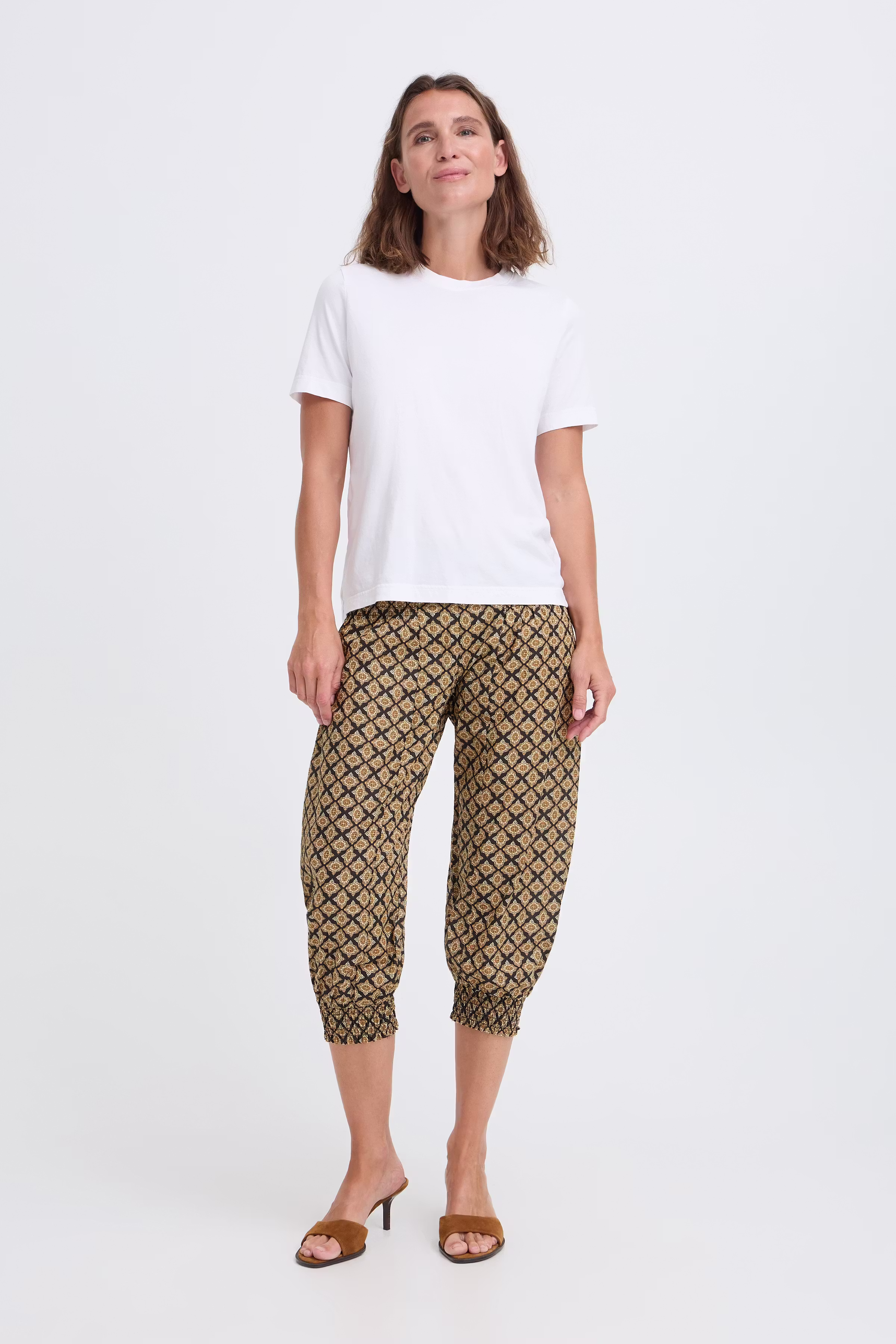 PZJILL Wide Capri Trousers LOOKBOOK FRONT 50200339-204511