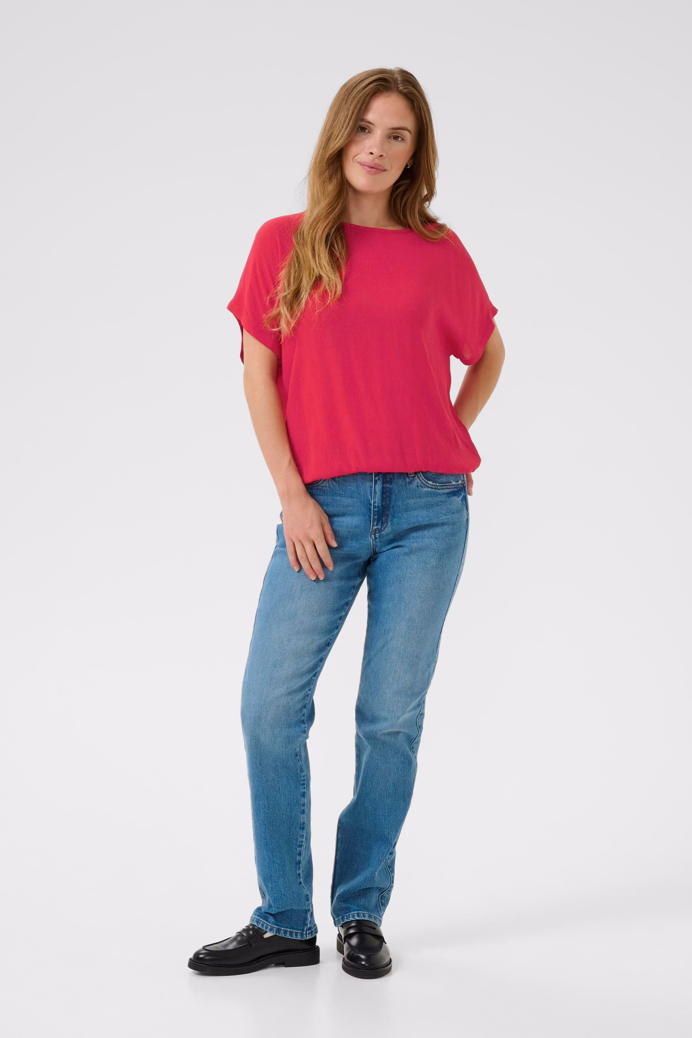 KAamber Bluse LOOKBOOK FRONT 10500781-191664