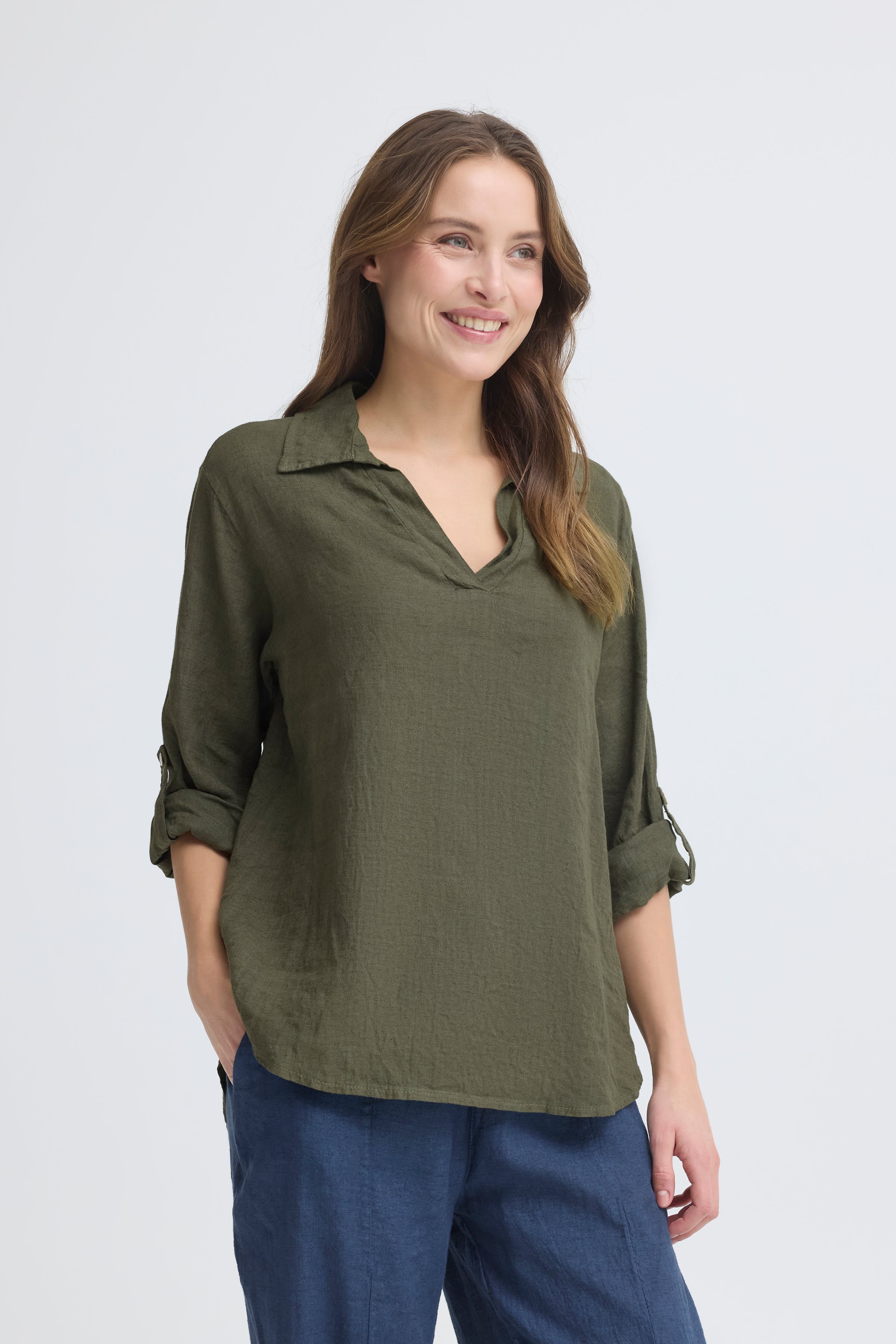 SBFONTANELLE Bluse LOOKBOOK FRONT 22100888-180312