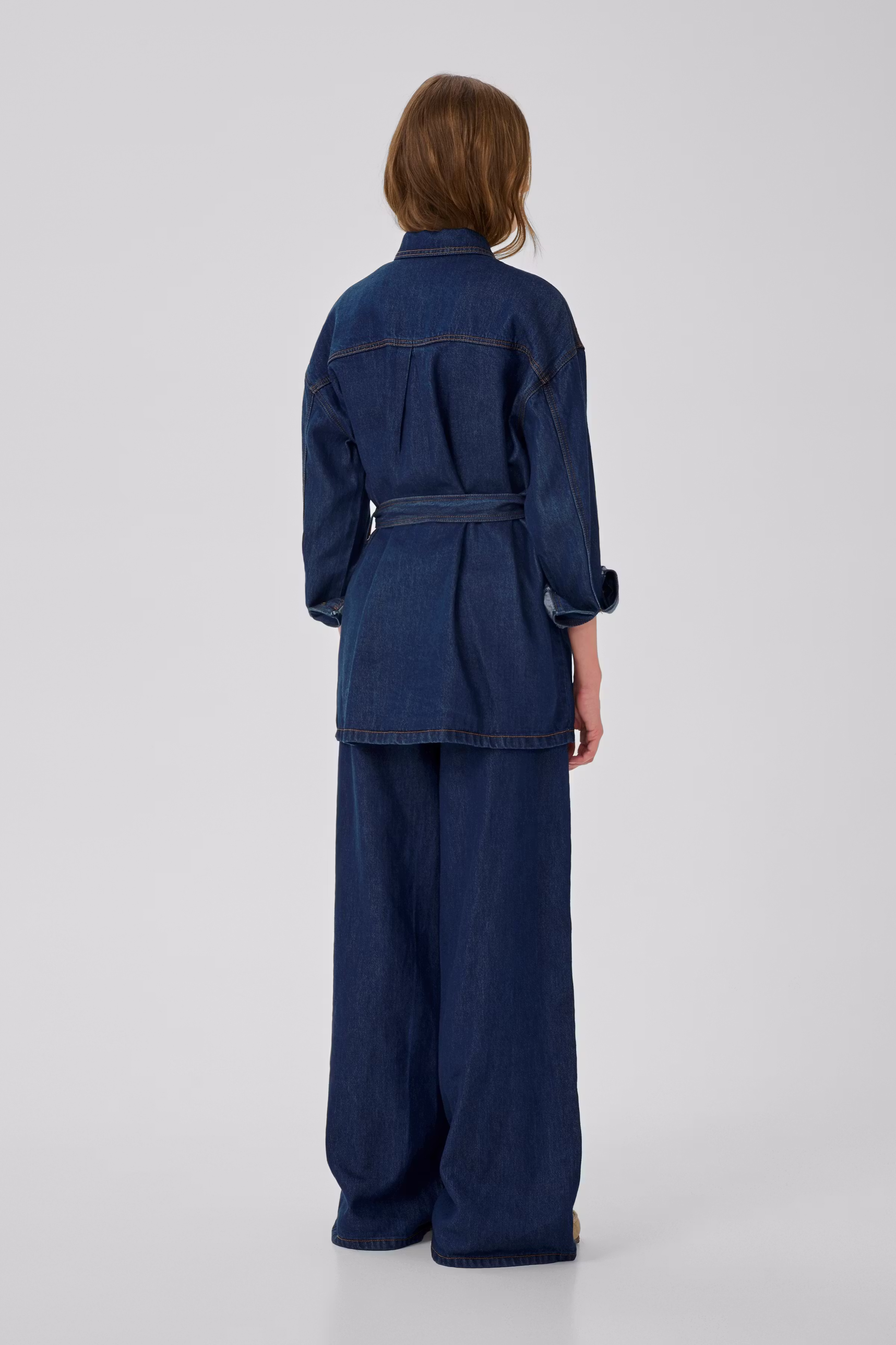 MWNessie Denimskjorte LOOKBOOK BACK 10705491-100067