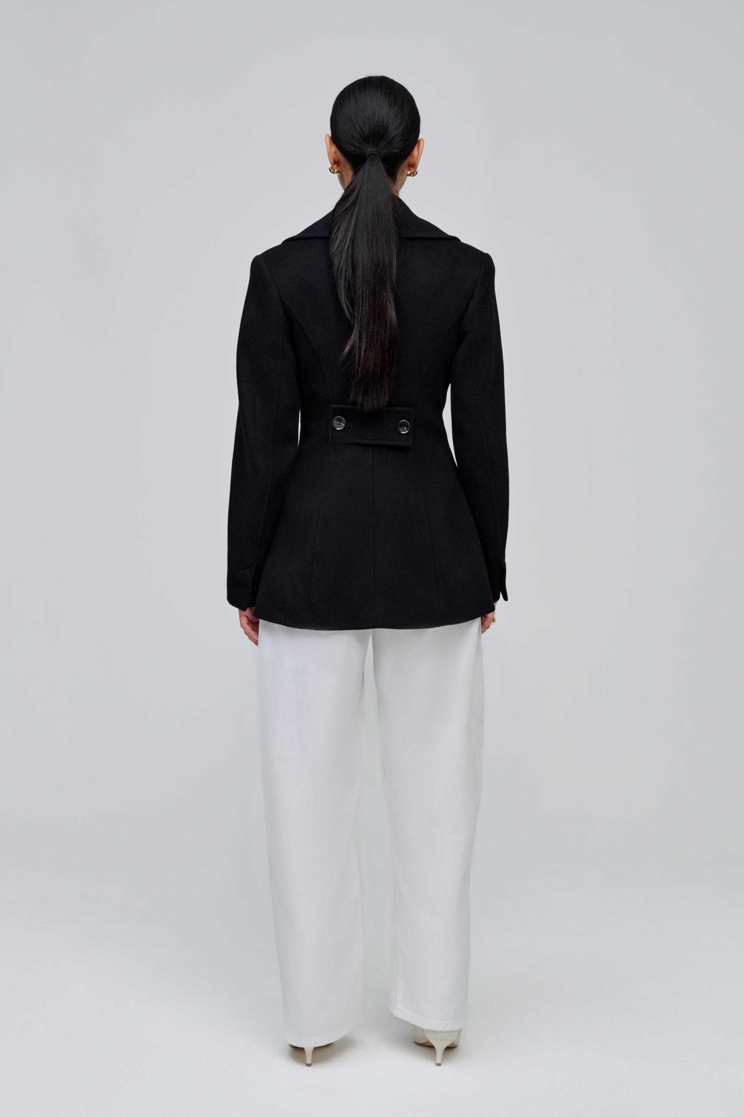 IOCalliope Coat LOOKBOOK BACK 30600043-BK999