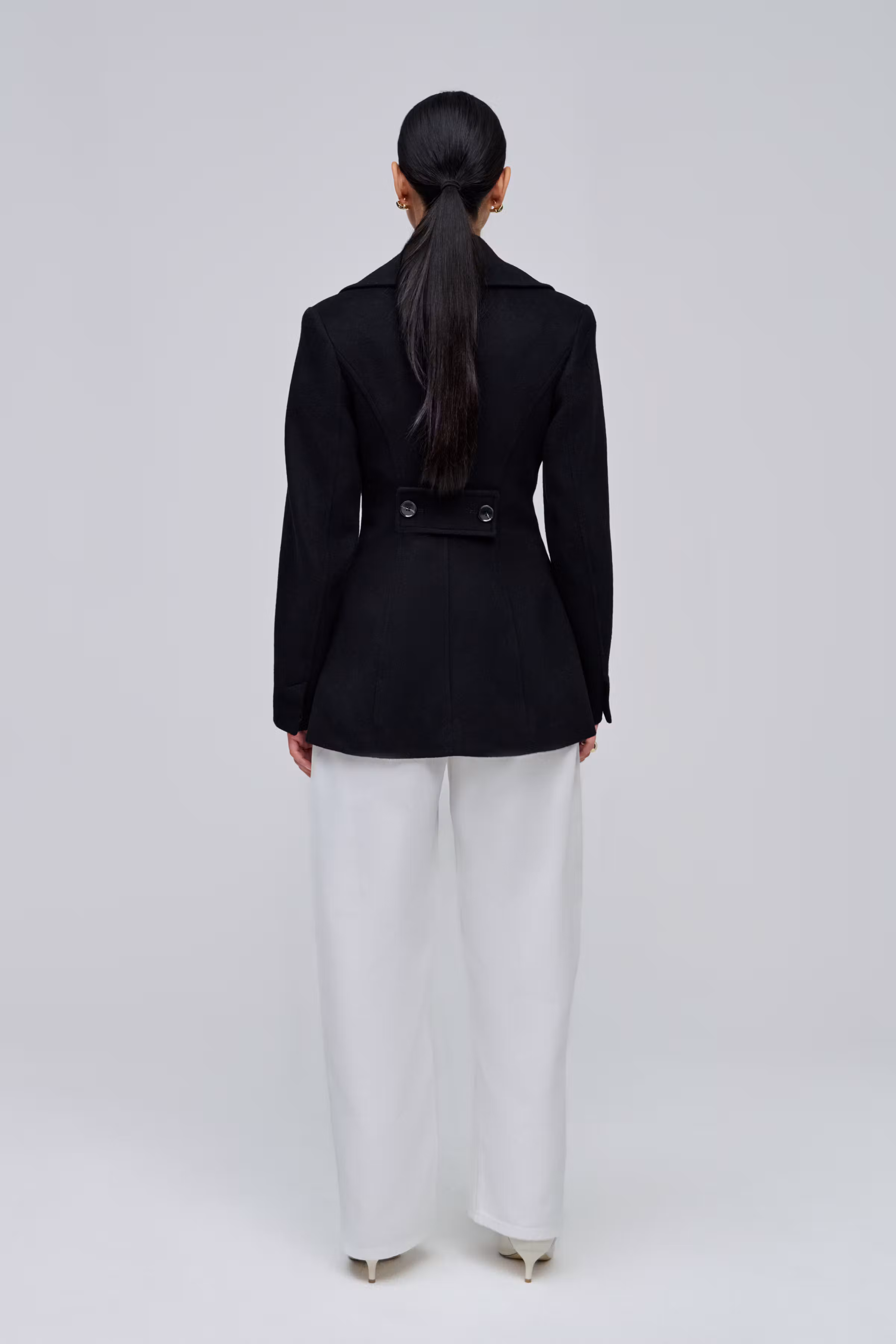 IOCalliope Coat LOOKBOOK BACK 30600043-BK999