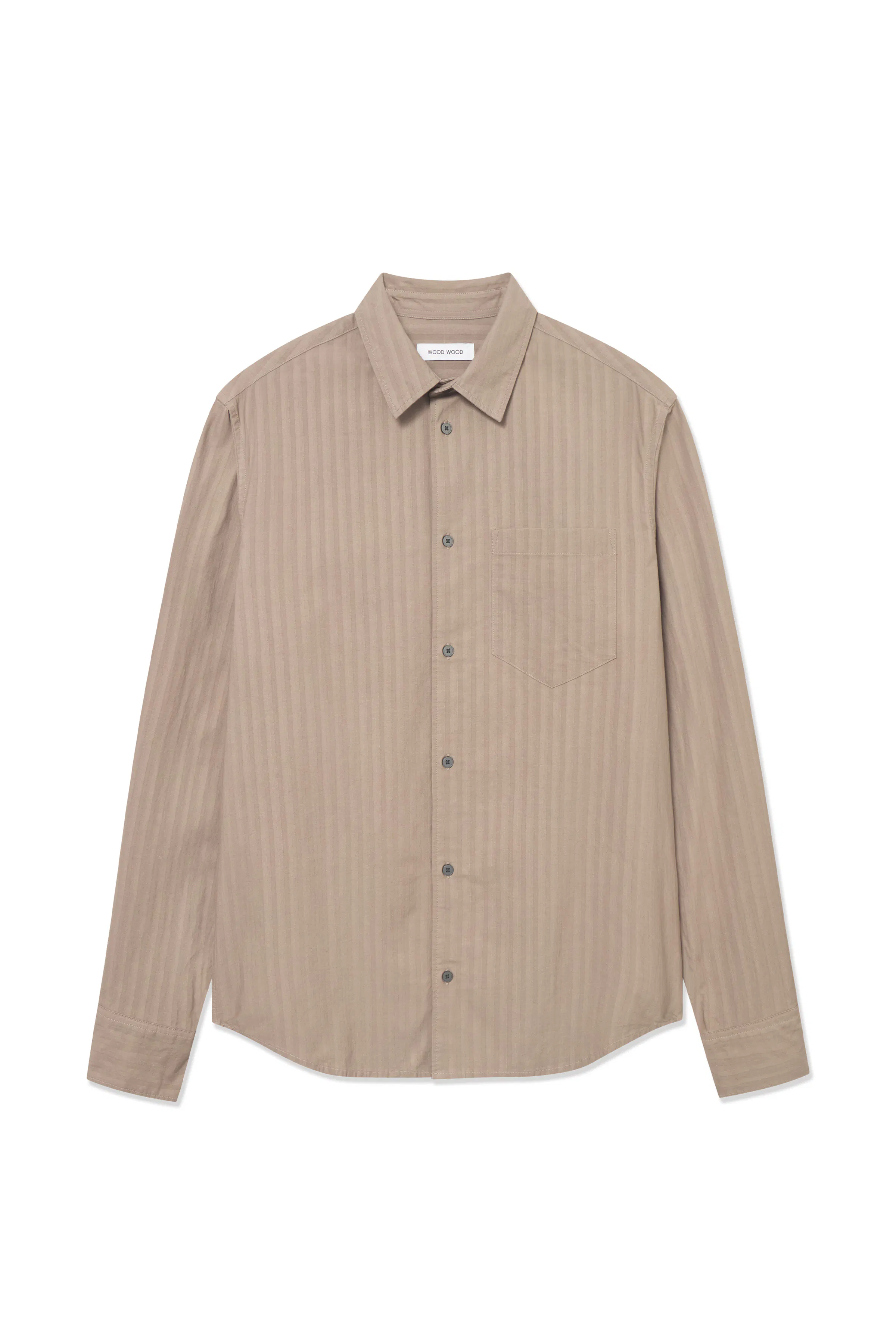 eb wood dress shirts E.B. Wood Regular Fit Solid Non-Iron Dress Shirt at Von Maur