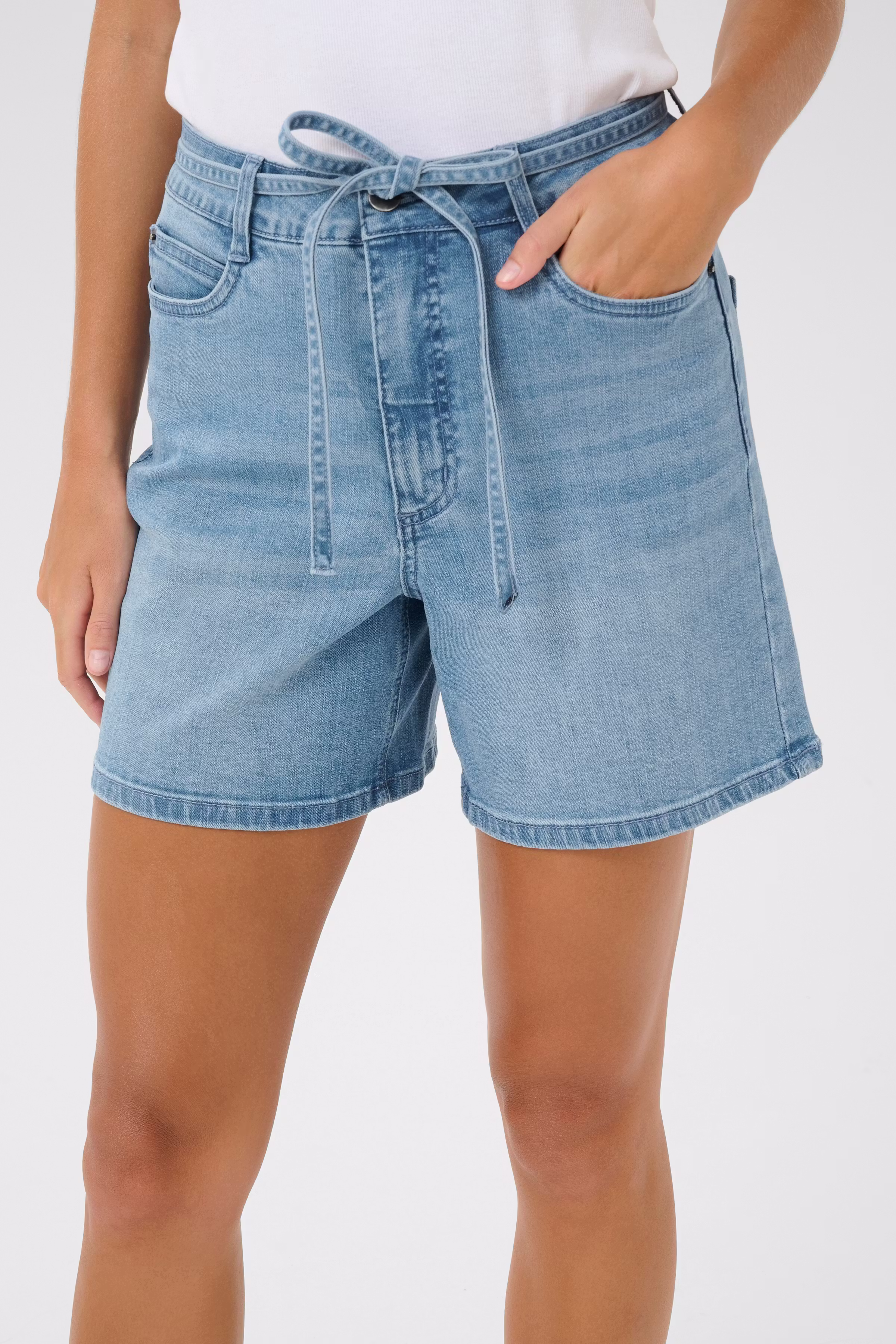 KAsarah Denim Shorts LOOKBOOK DETAIL 10510390-108113