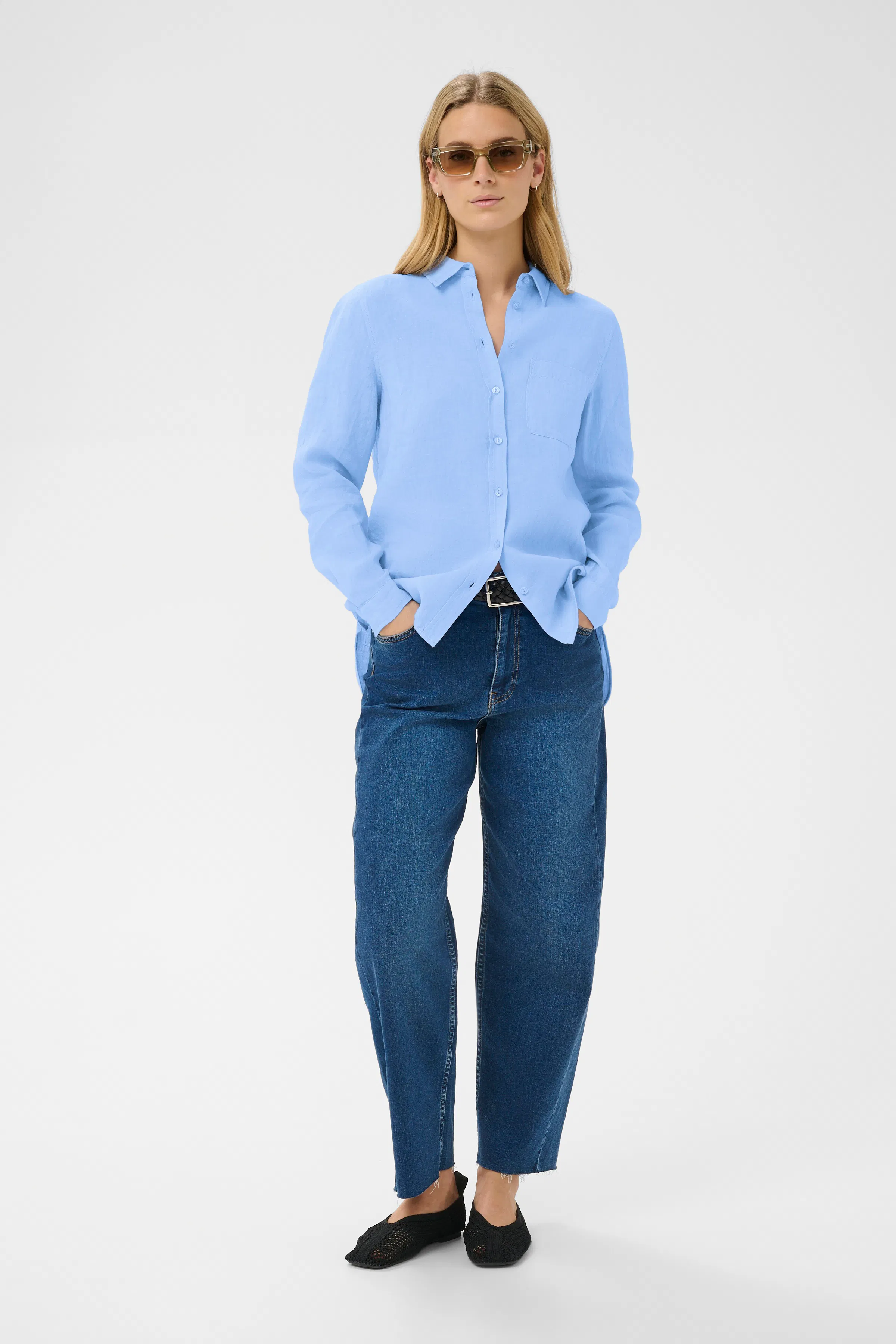 KivasPW Lin-skjorte LOOKBOOK FRONT 30306952-153919