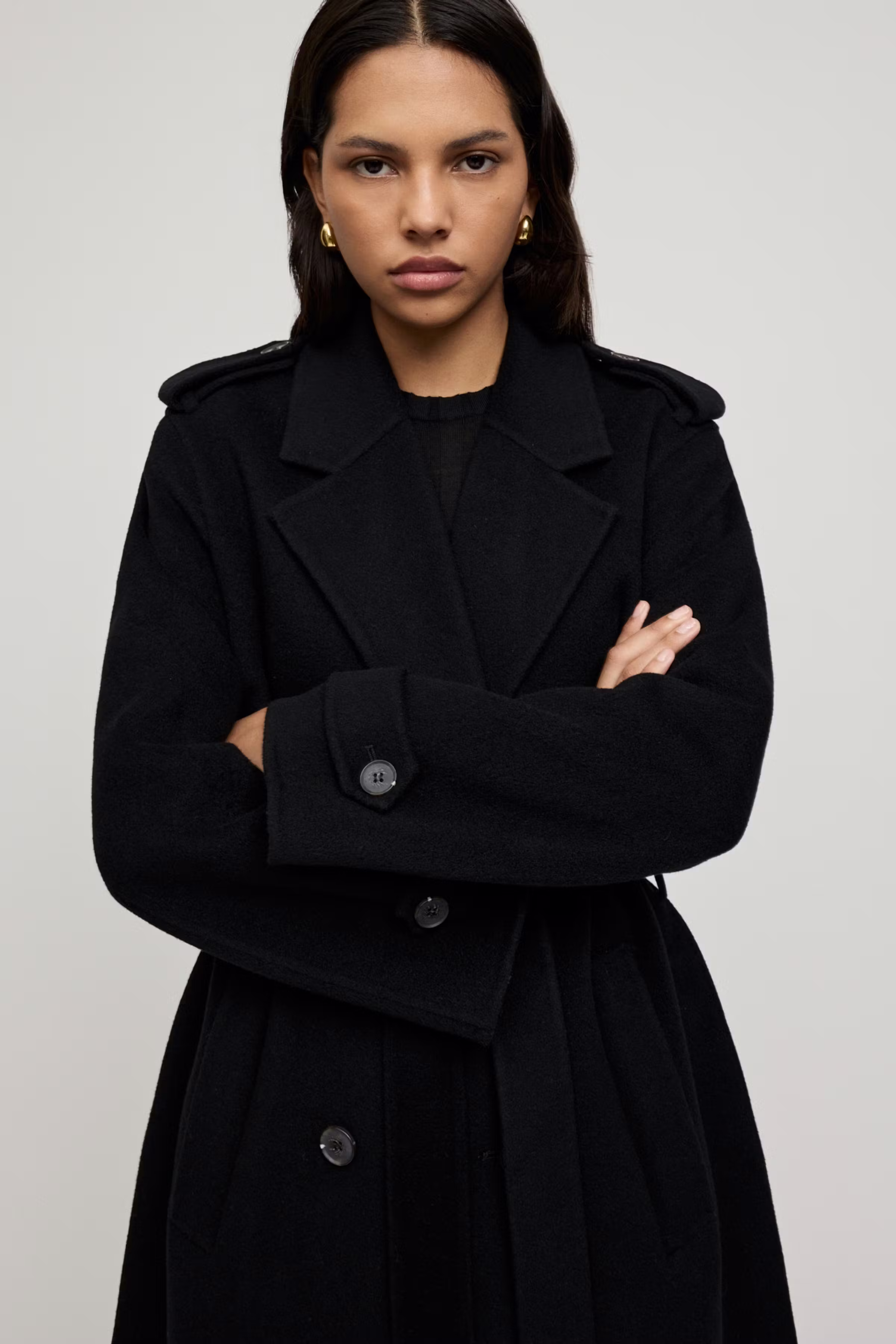 COLETTE Coat LOOKBOOK DETAIL 30600565-BK999