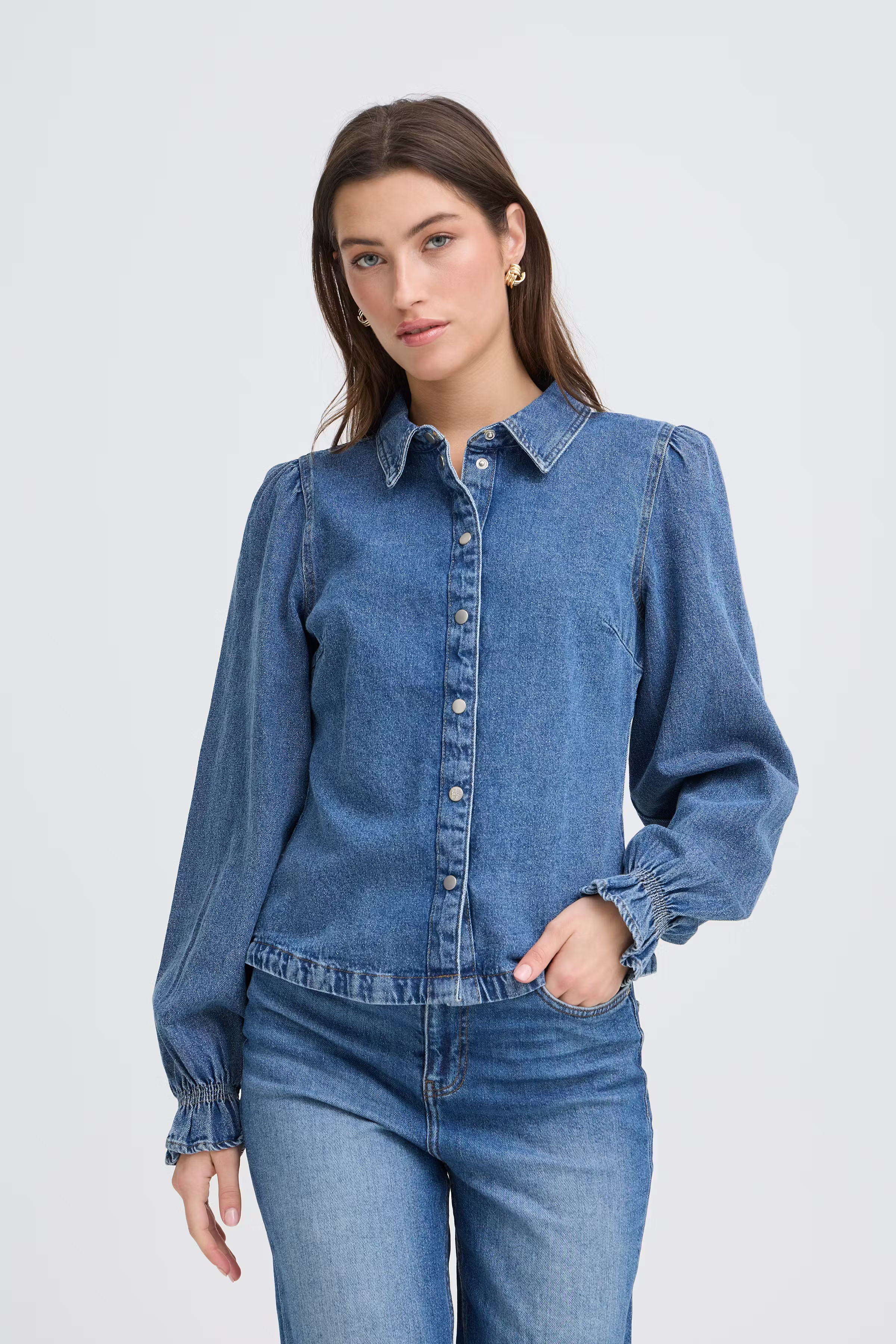 BYKAPUCA Skjorte LOOKBOOK FRONT 20819067-200461