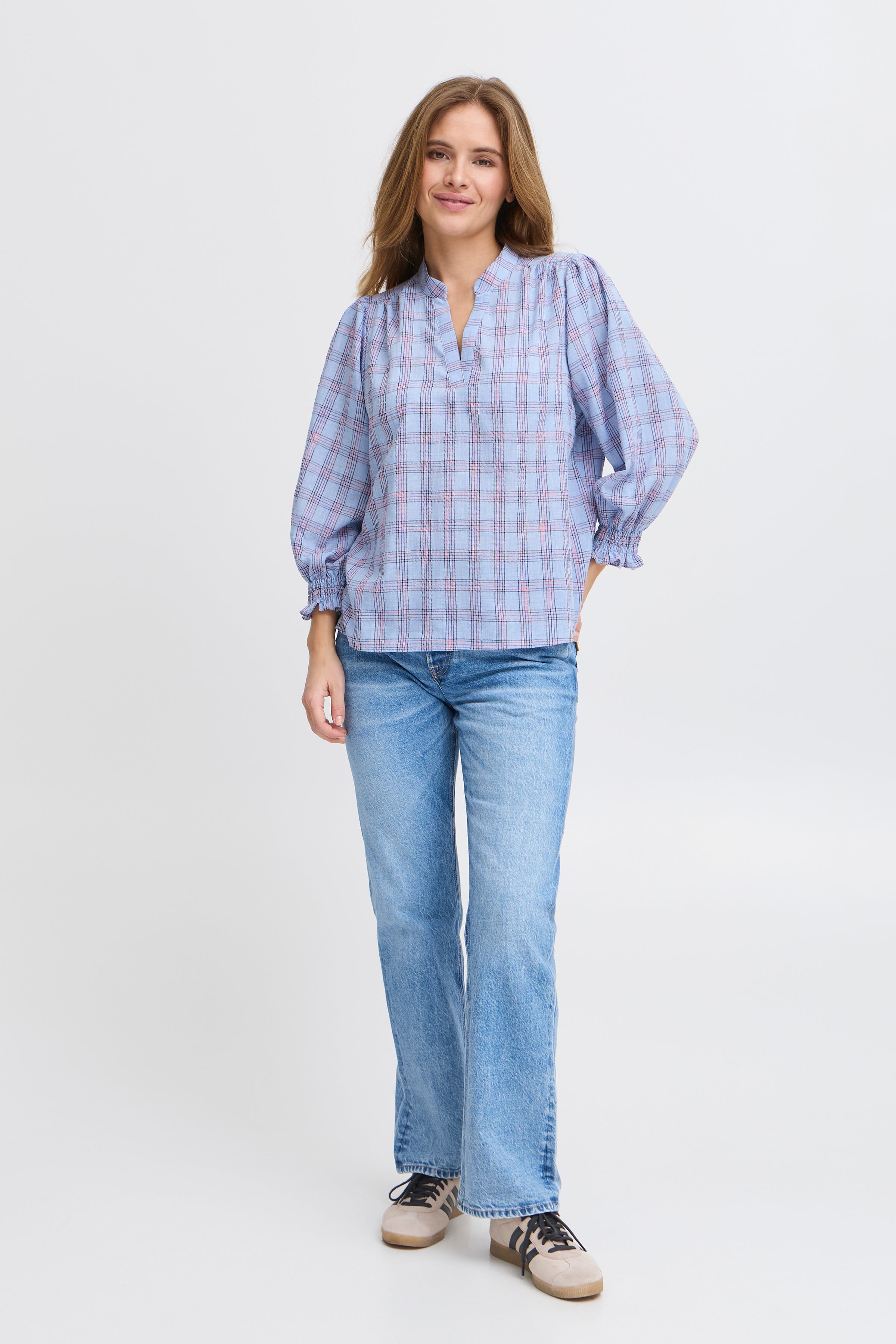 PZSHELLY Blouse LOOKBOOK FRONT 50209231-205235