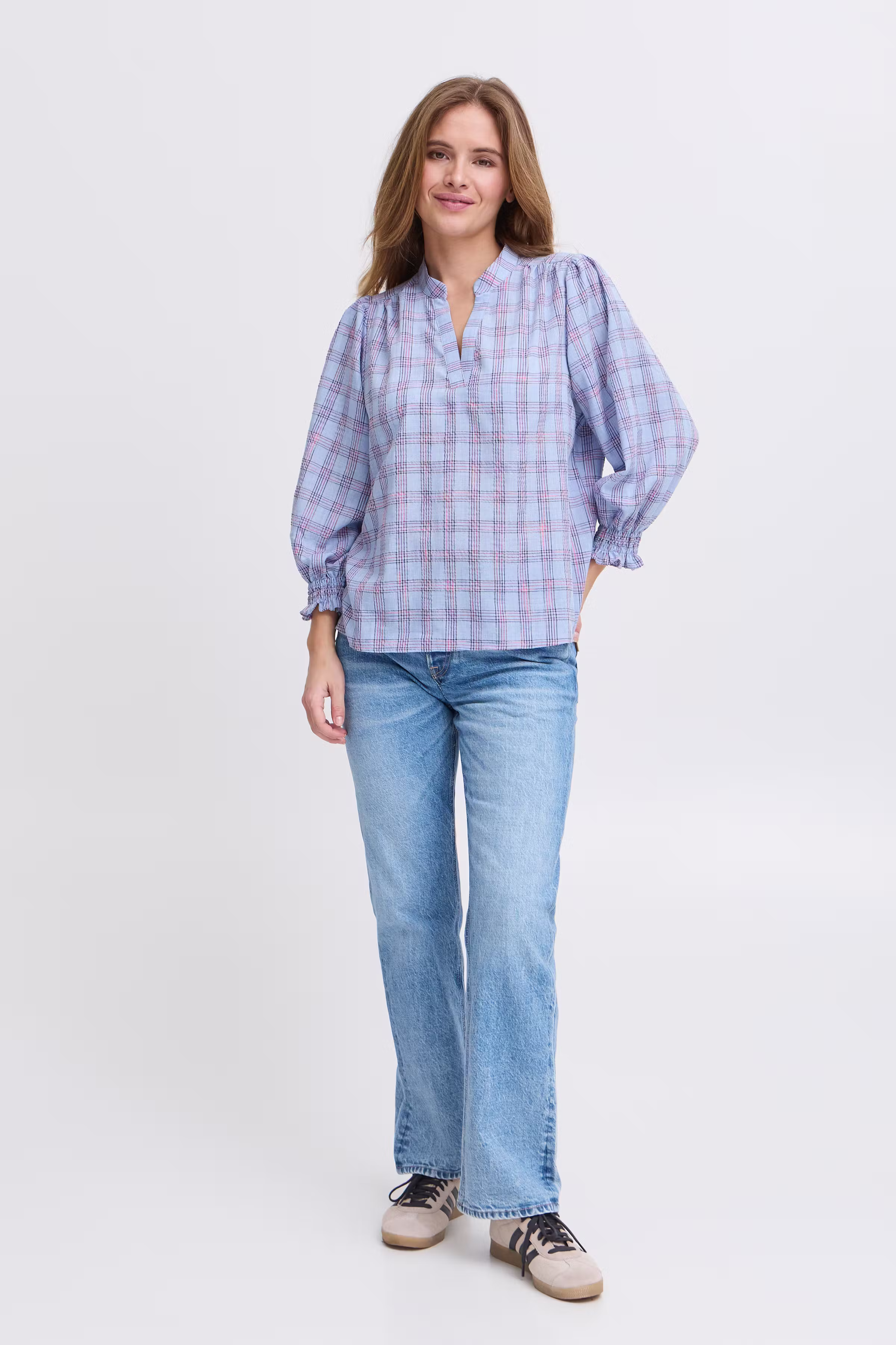 PZSHELLY Blouse LOOKBOOK FRONT 50209231-205235