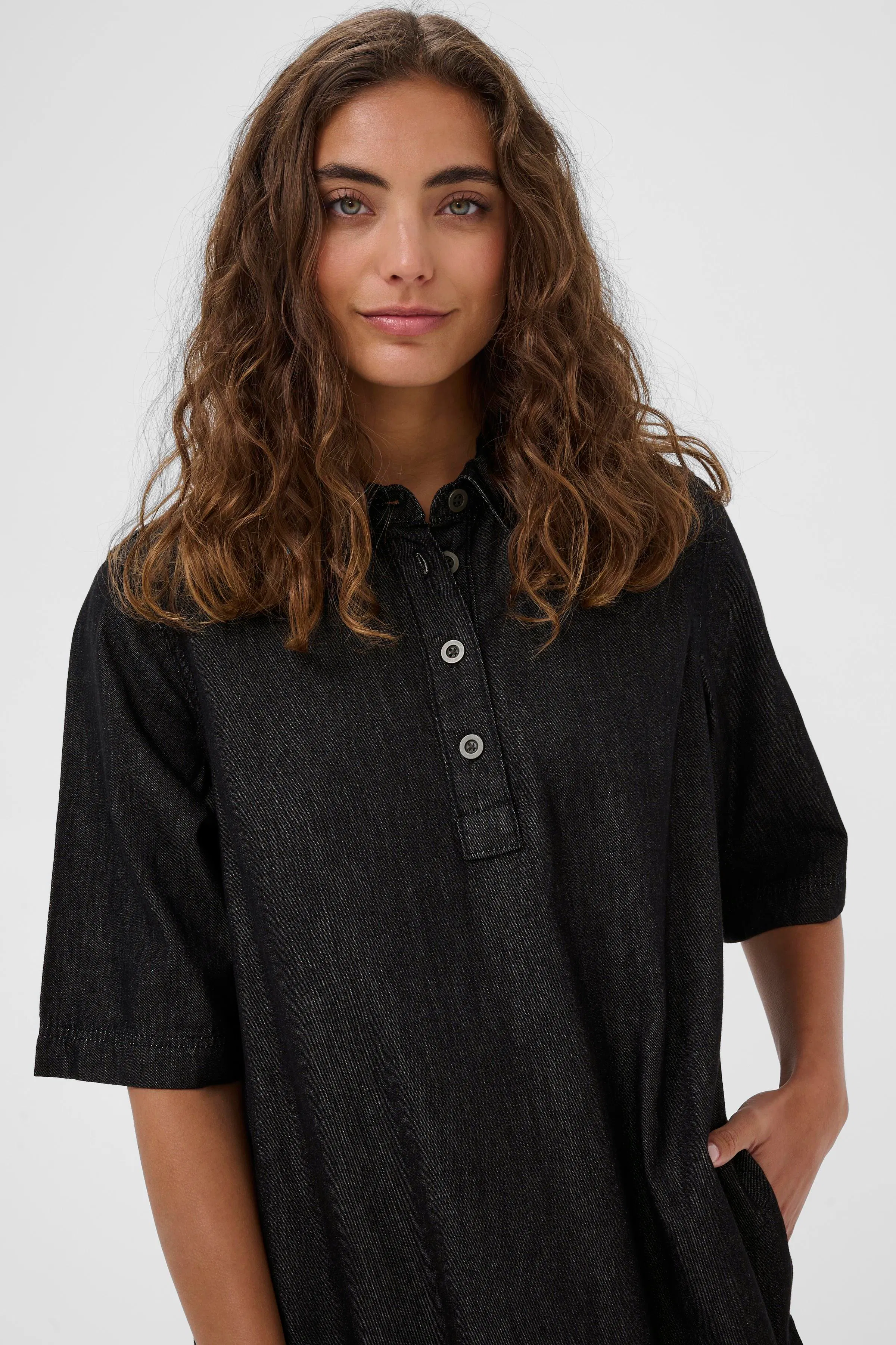 CUwinnie Denimkjole LOOKBOOK DETAIL 50111467-500064