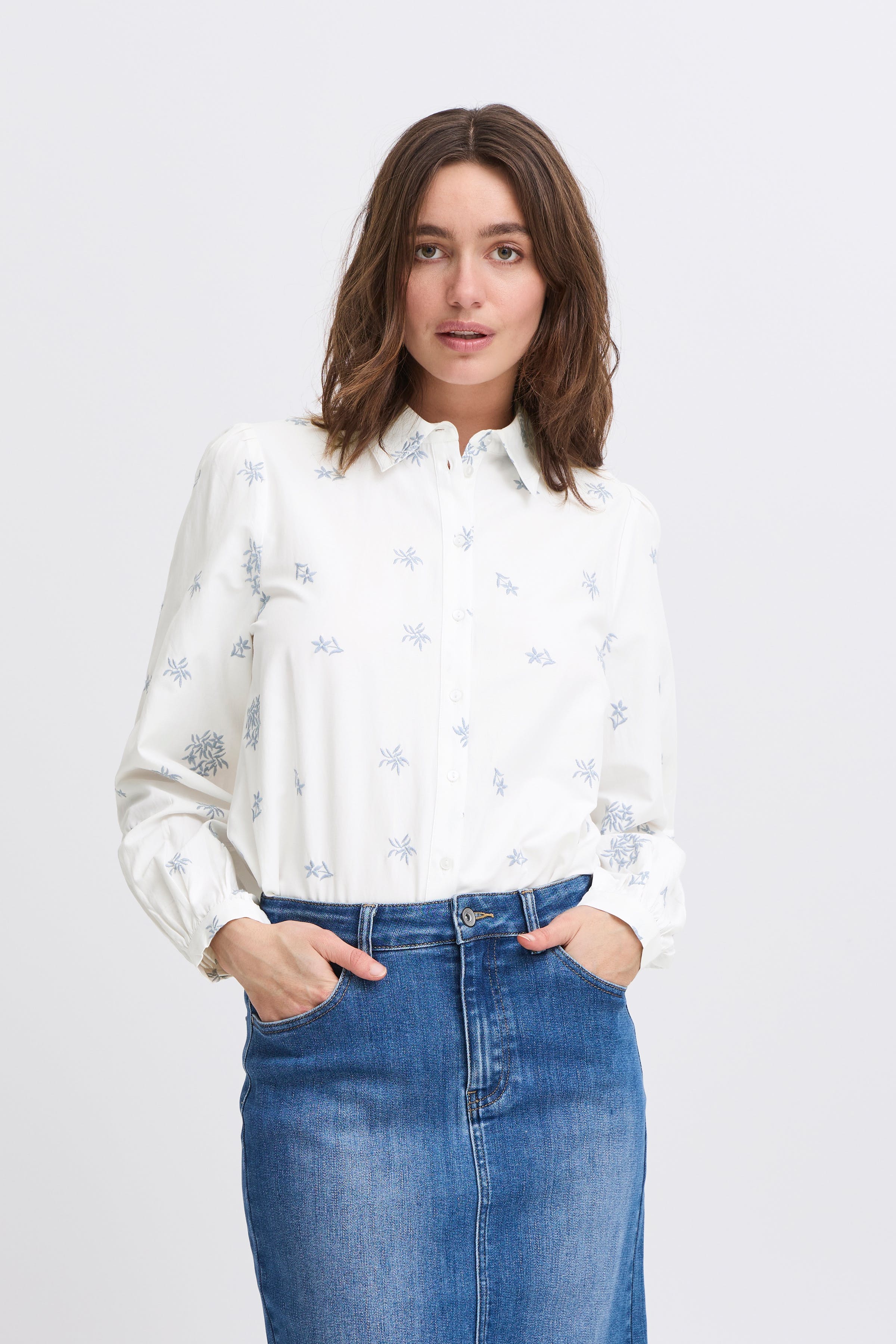 BYHASEL Skjorte LOOKBOOK FRONT 20816556-202911