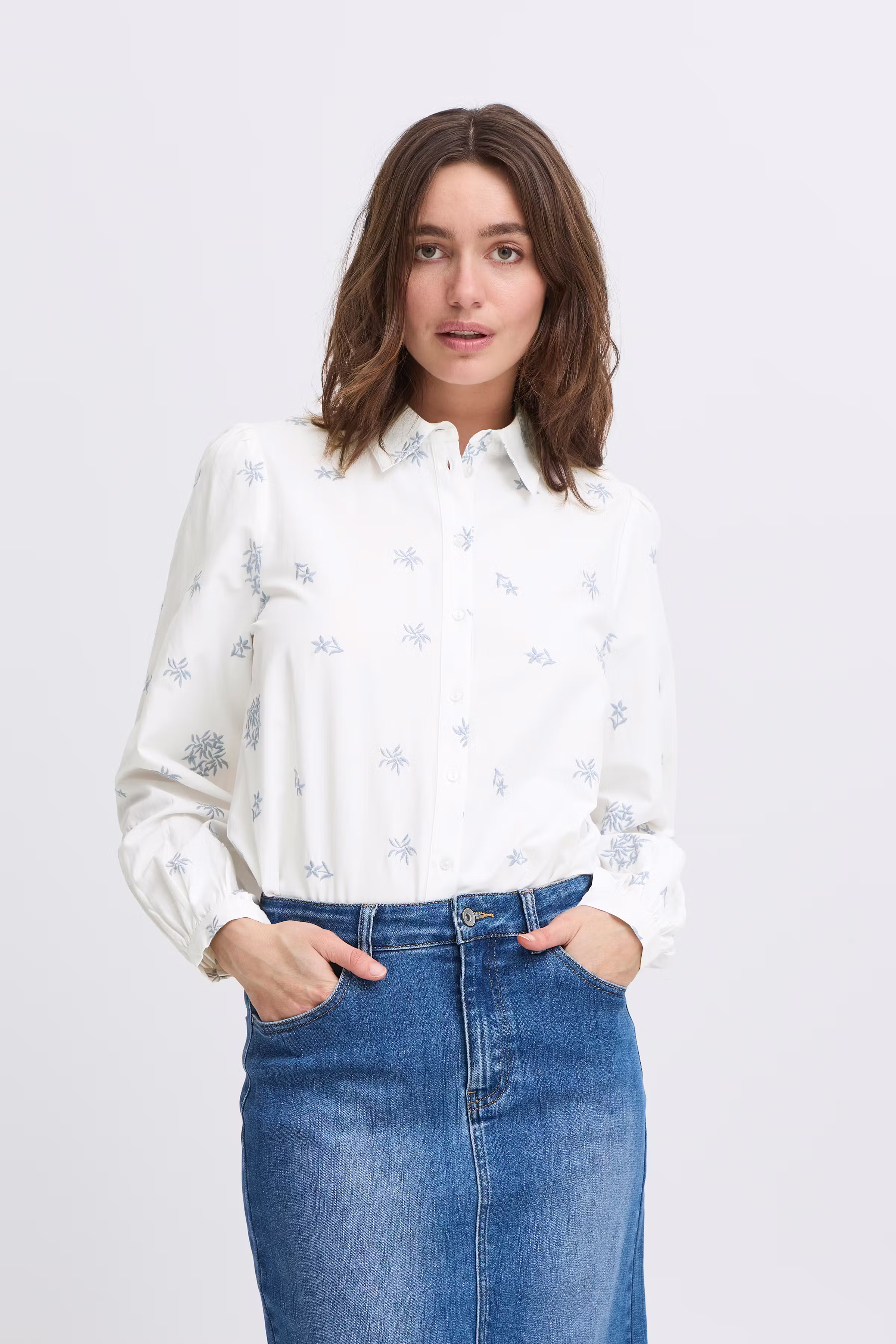 BYHASEL Skjorte LOOKBOOK FRONT 20816556-202911