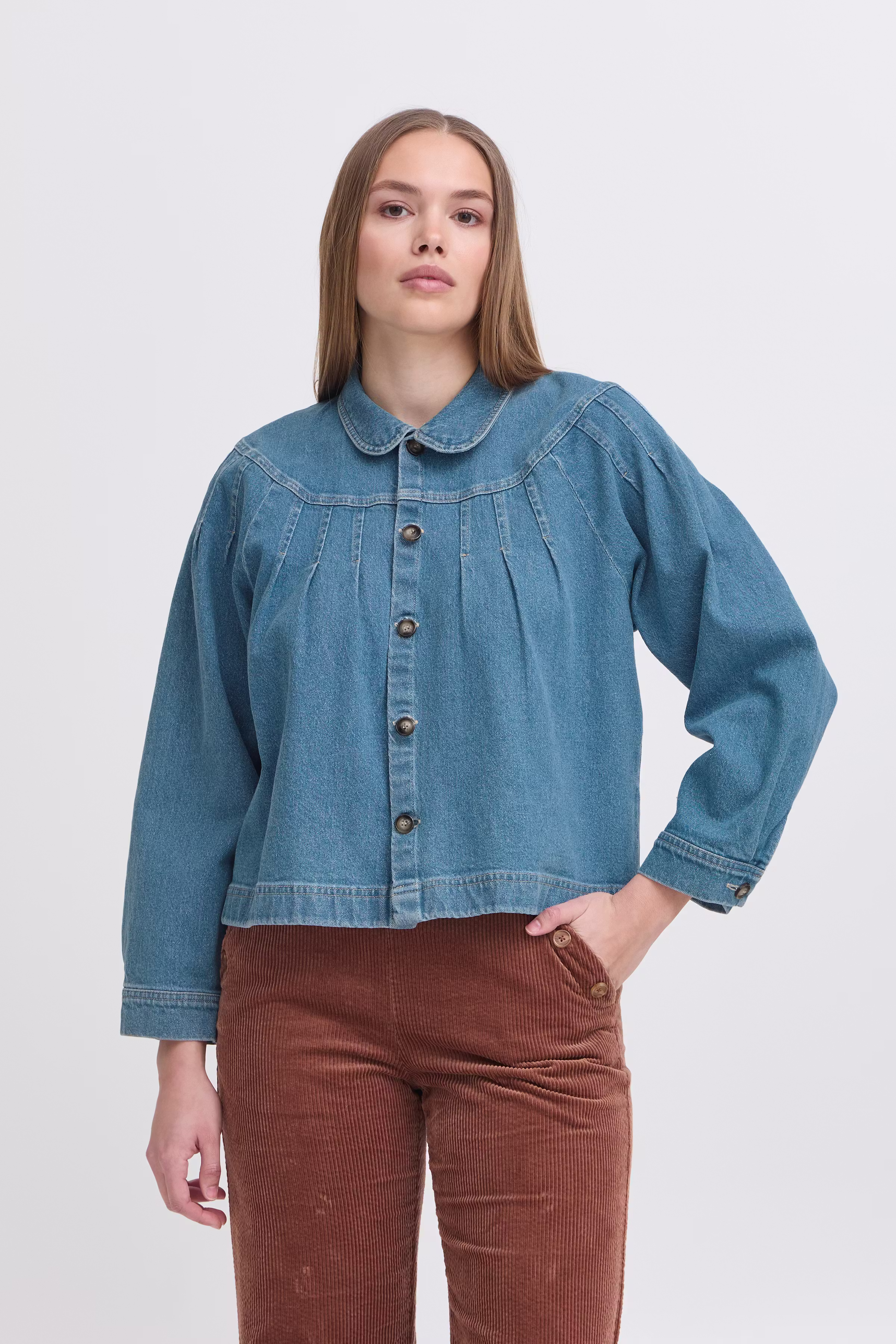 IRASTRID Casual jacket LOOKBOOK FRONT 20123421-202437