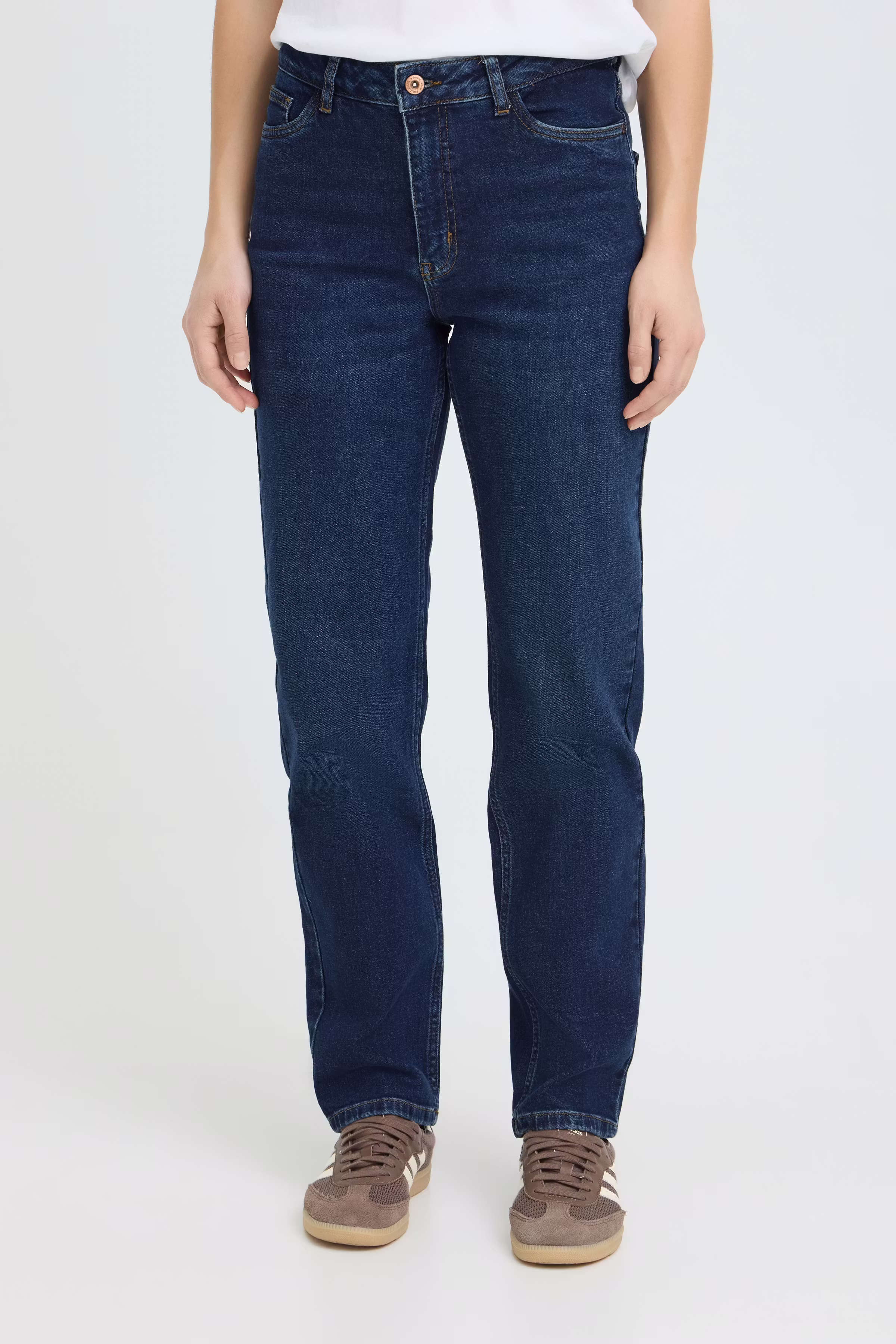 PZLIVA UHW Jeans Straight Leg LOOKBOOK FRONT 50206516-200002