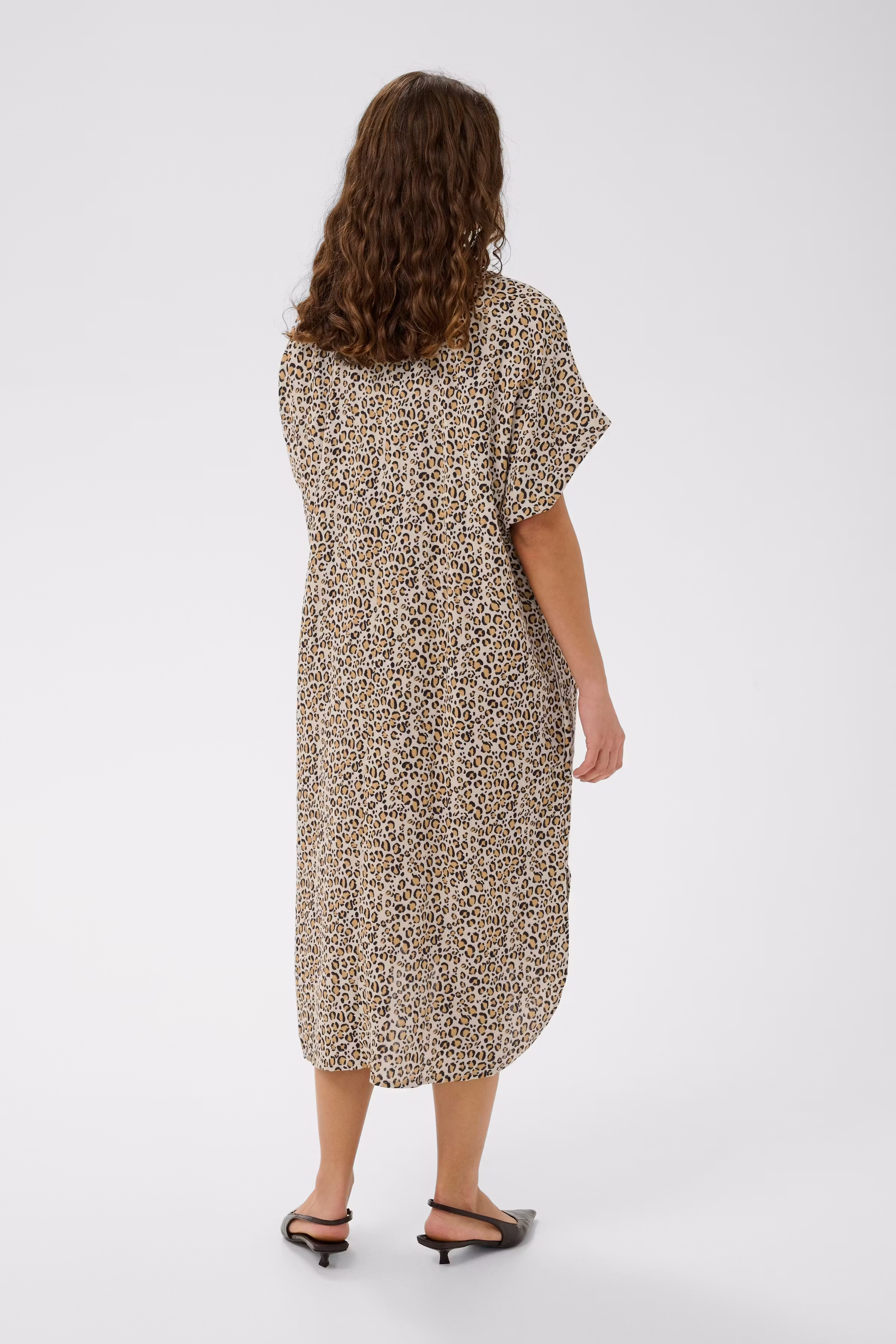 CUelina Leopardkjole LOOKBOOK BACK 50109576-109616