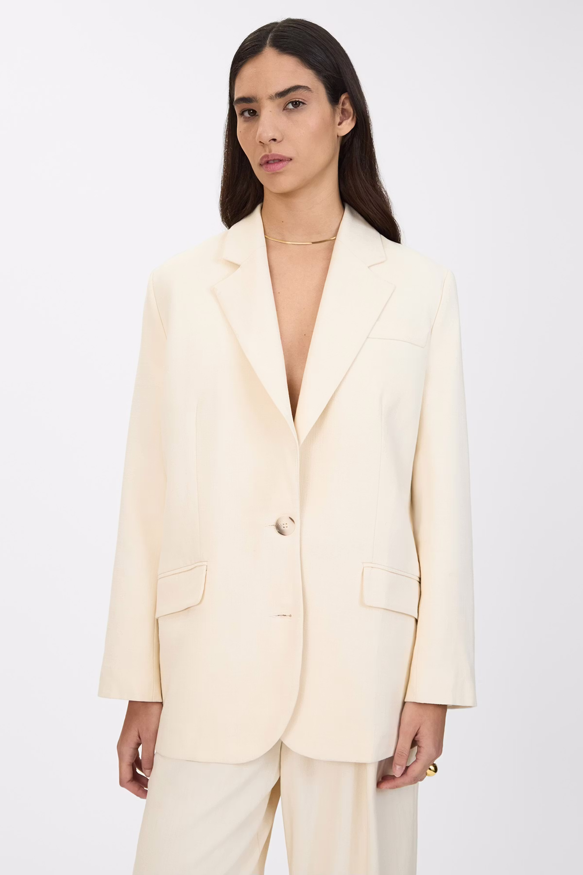 JUNA Blazer LOOKBOOK FRONT 30600762-WH014