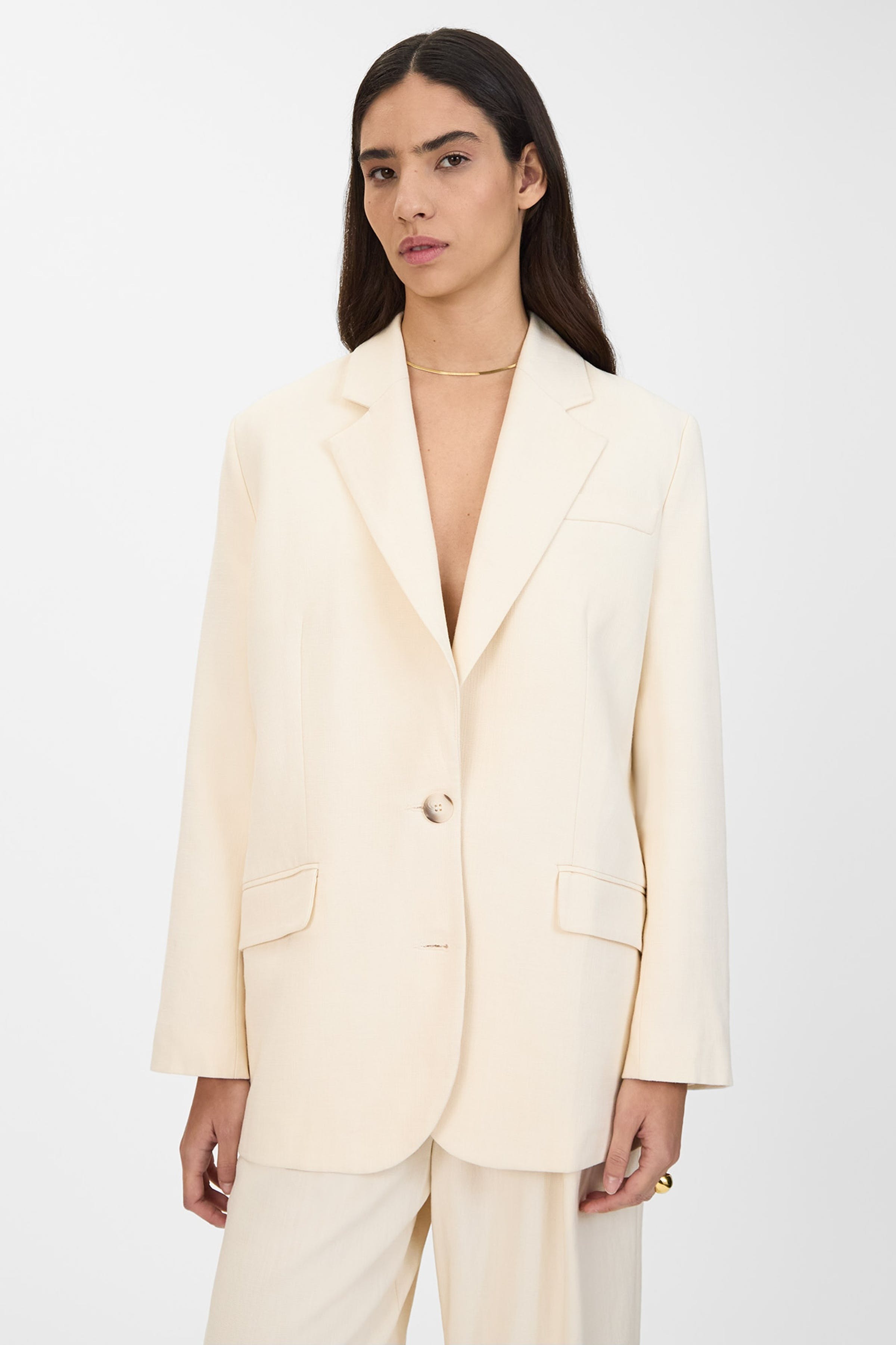 JUNA Blazer LOOKBOOK FRONT 30600762-WH014