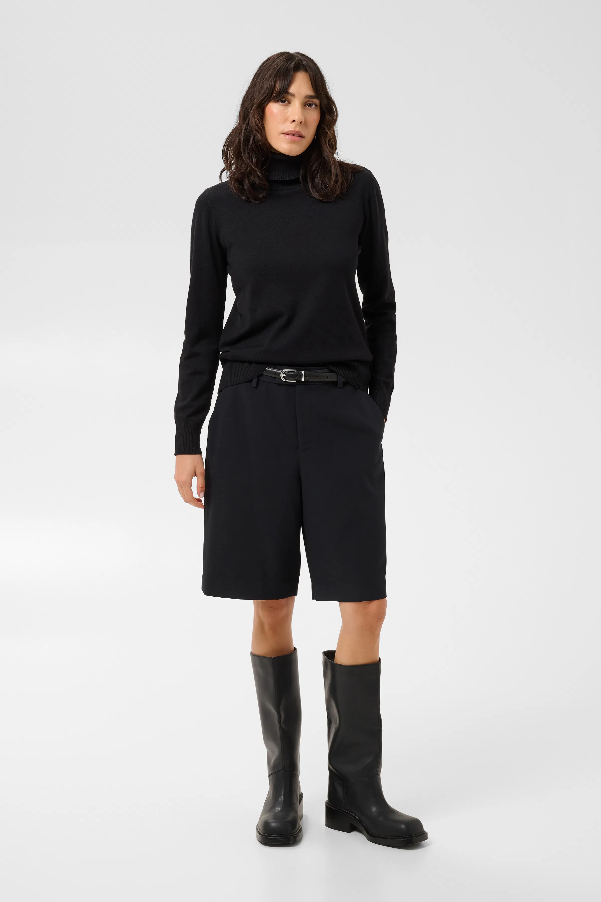 MilaSZ Rollneck Pullover LOOKBOOK FRONT 30500018-0001